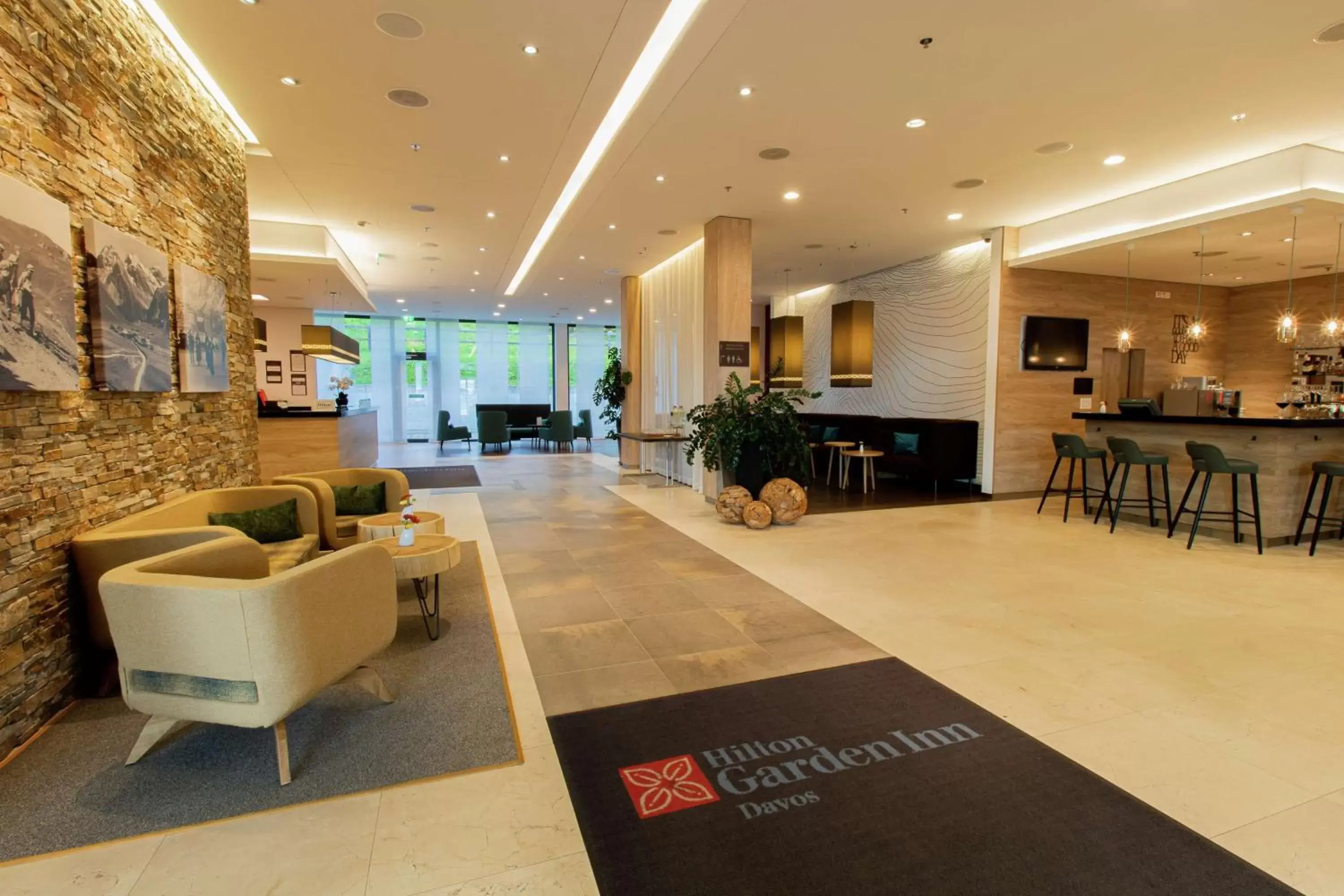 Lobby or reception, Lobby/Reception in Hilton Garden Inn Davos