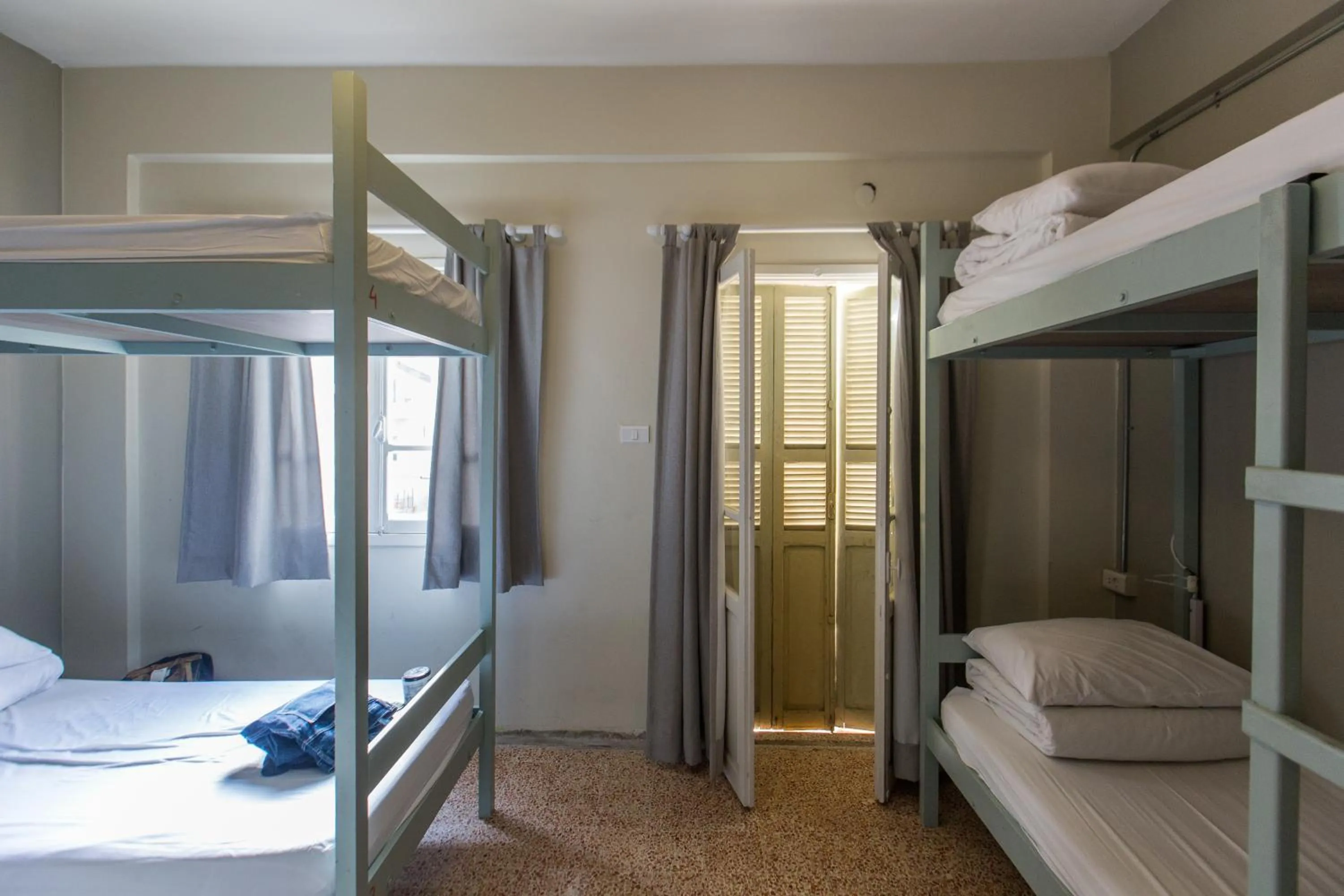 Bed in The Grand Meshmosh Hotel