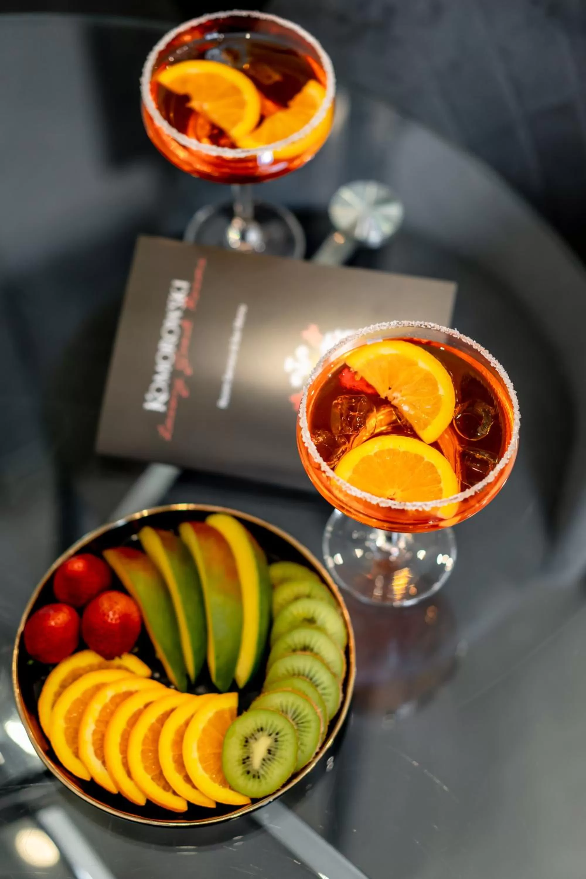 Food and drinks in Komorowski Luxury Guest Rooms