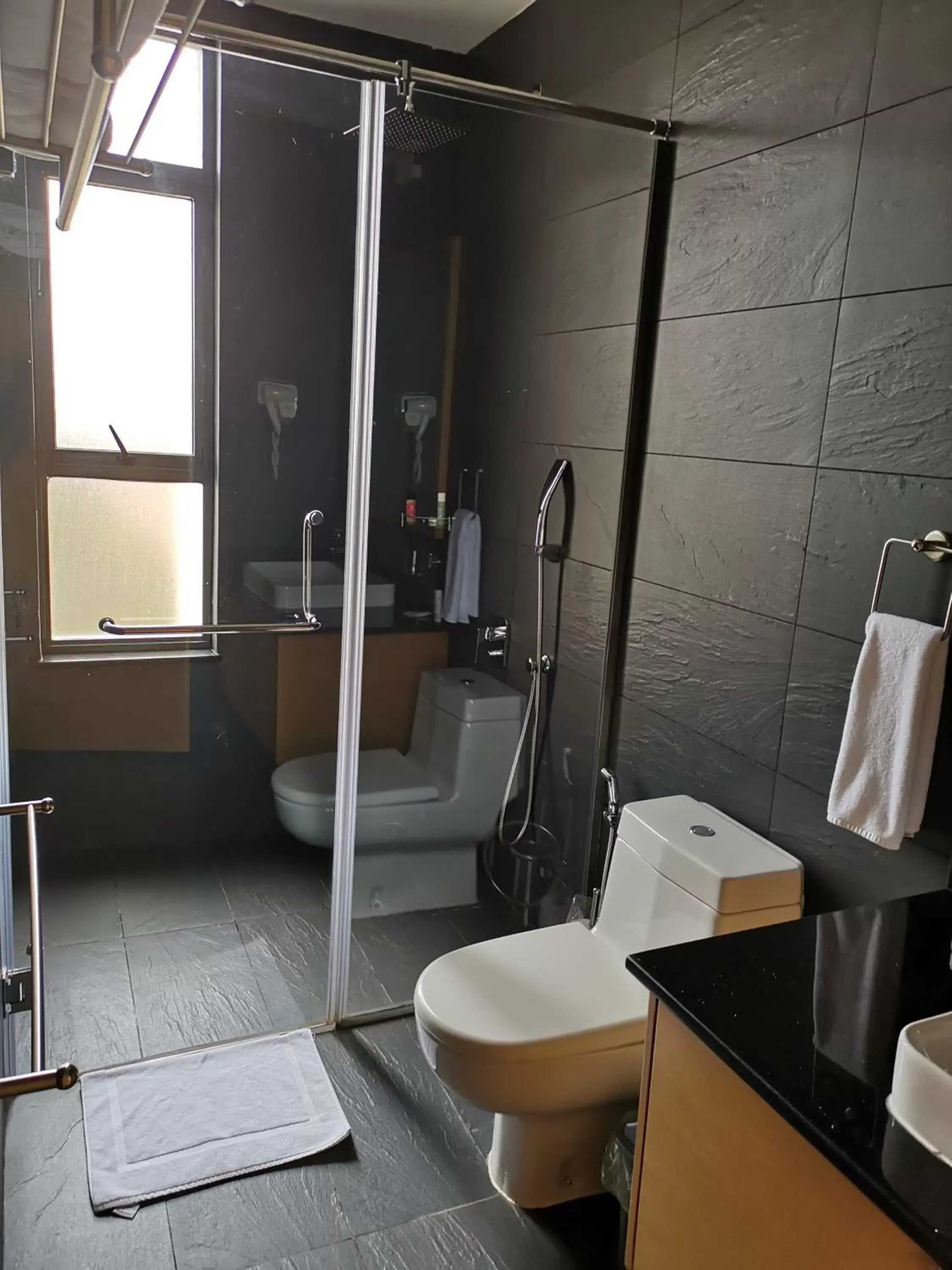 Shower, Bathroom in K Hotels Entebbe