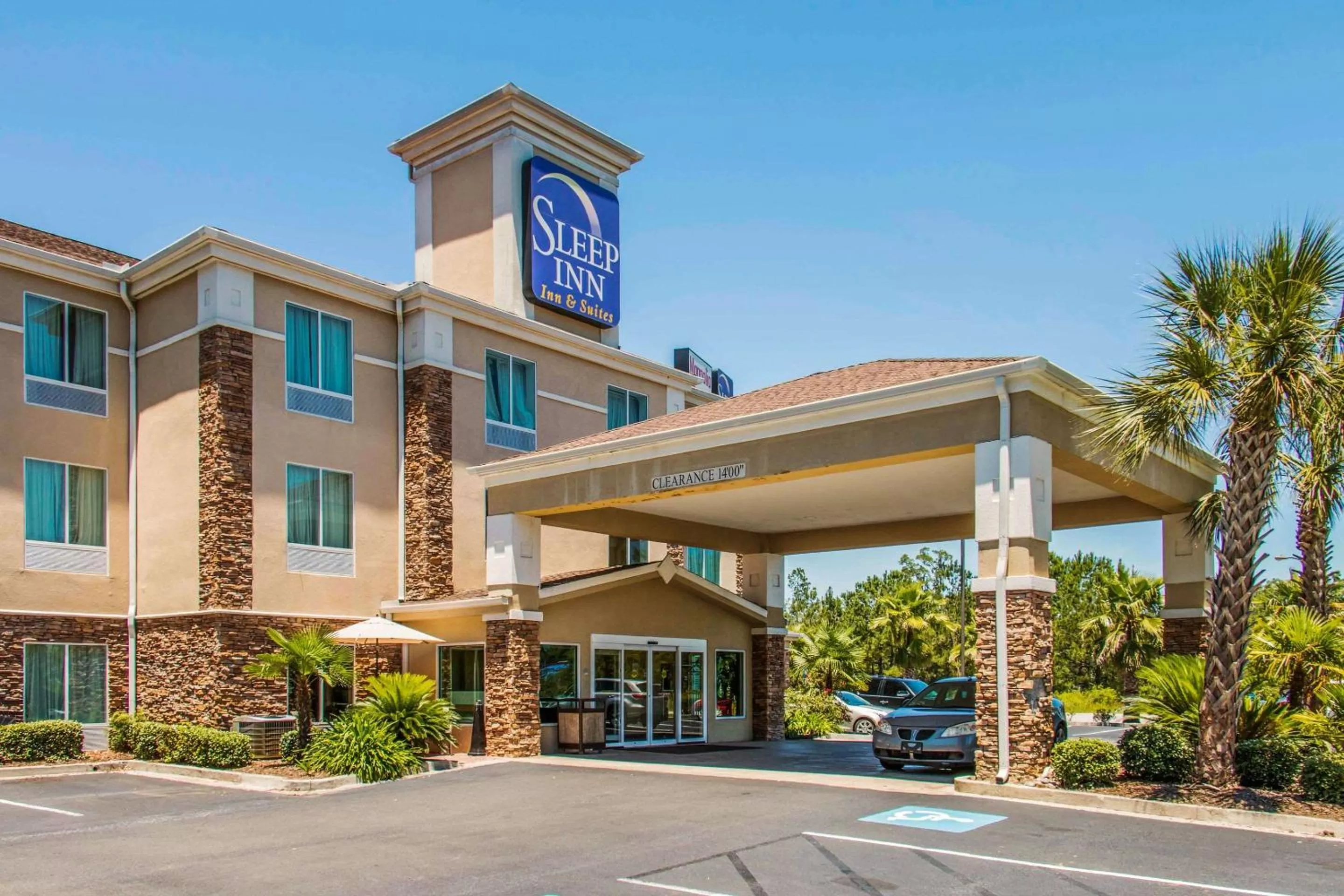 Property building in Sleep Inn & Suites Pooler