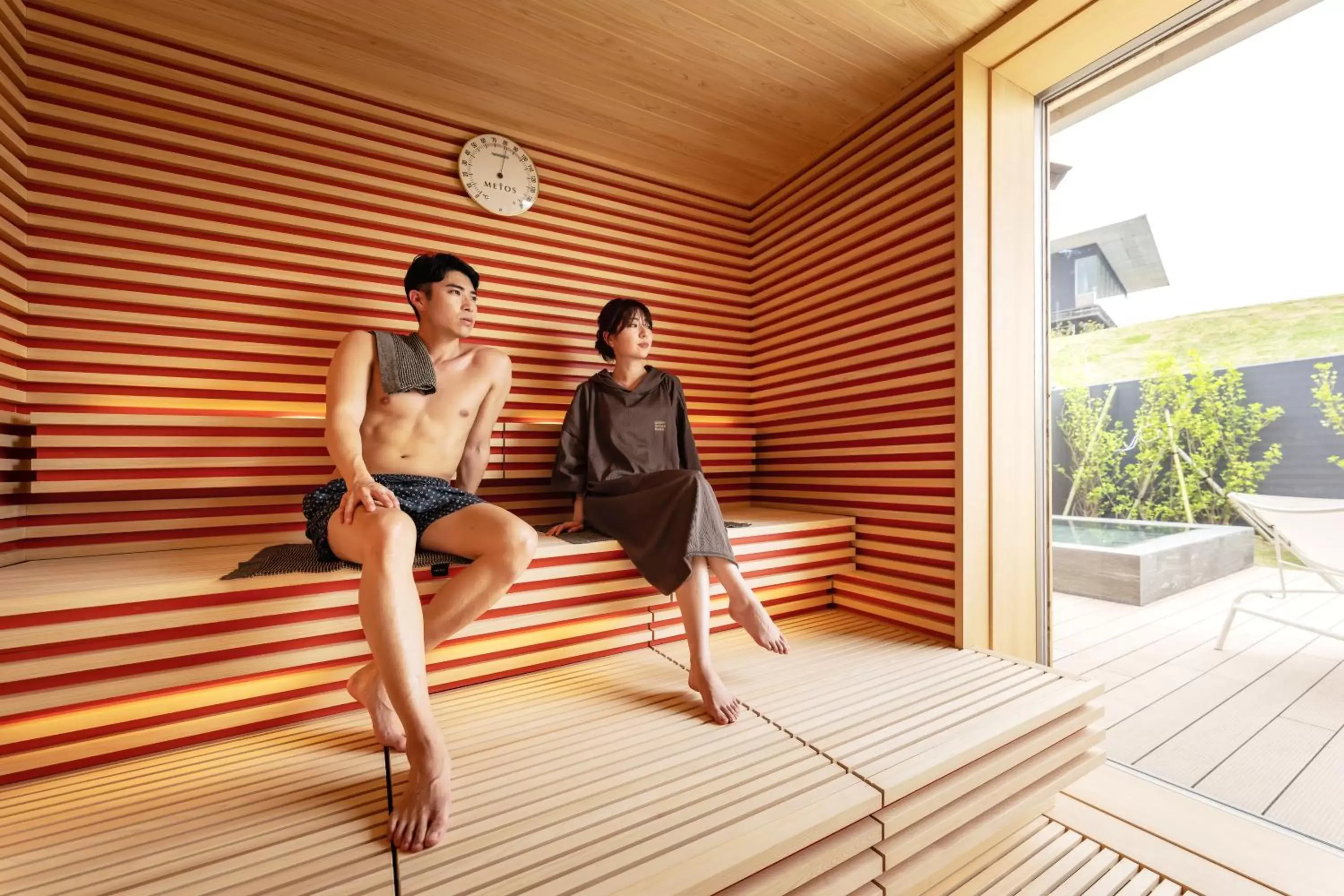 Sauna in Garden Terrace Nagasaki Hotel & Resort