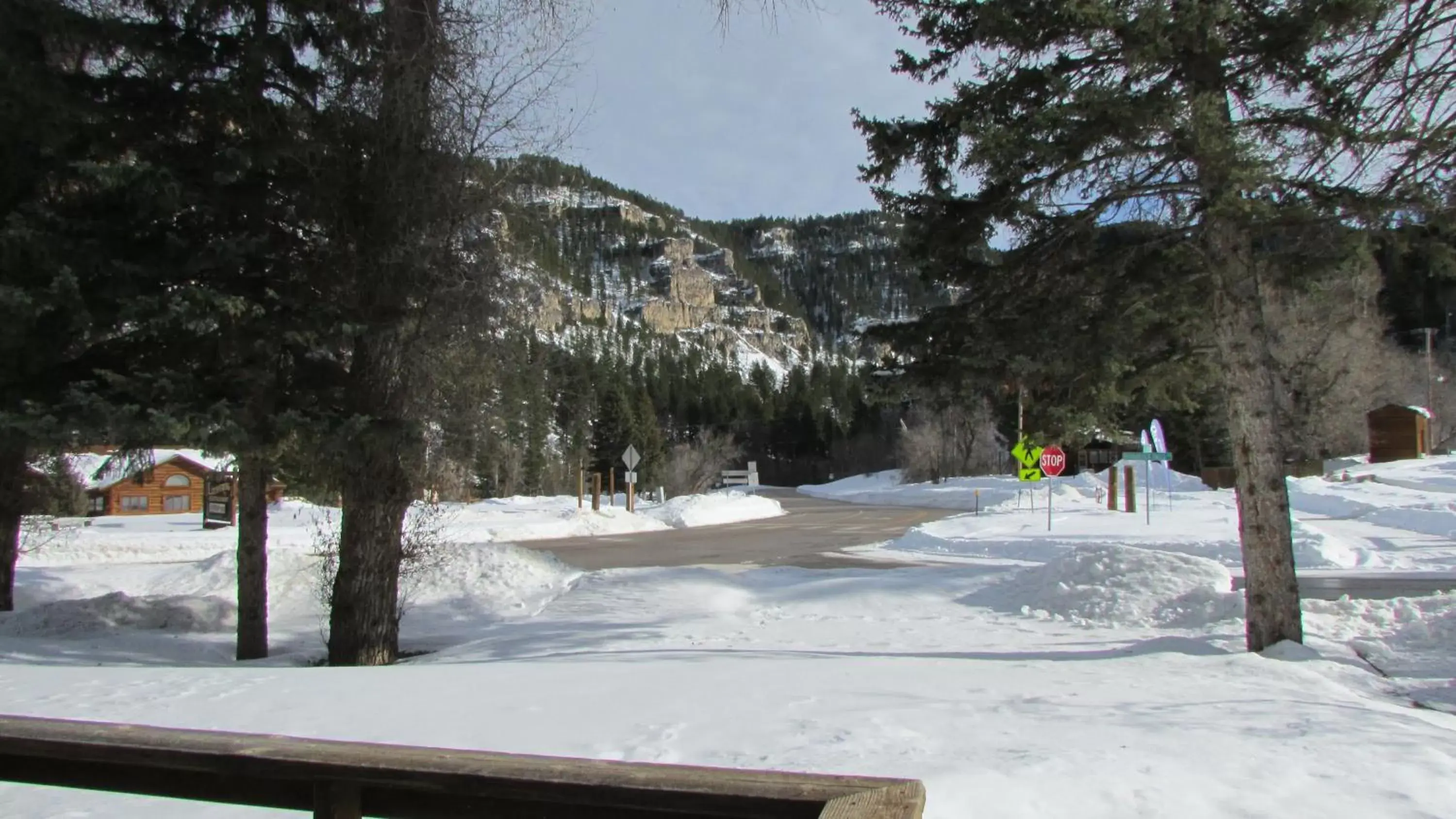 Winter in Spearfish Canyon Lodge