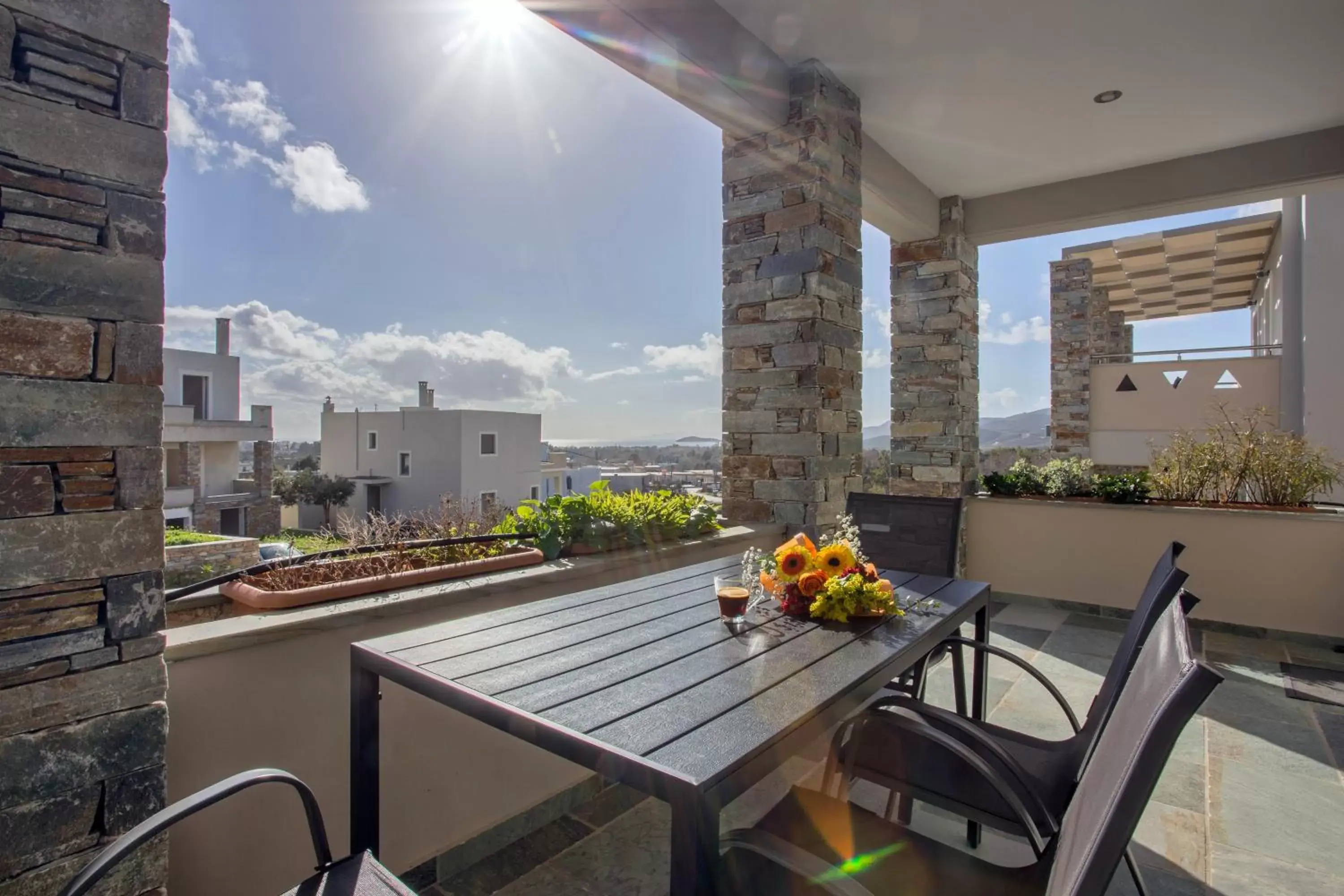 Balcony/Terrace in Vardians Villas & Suites