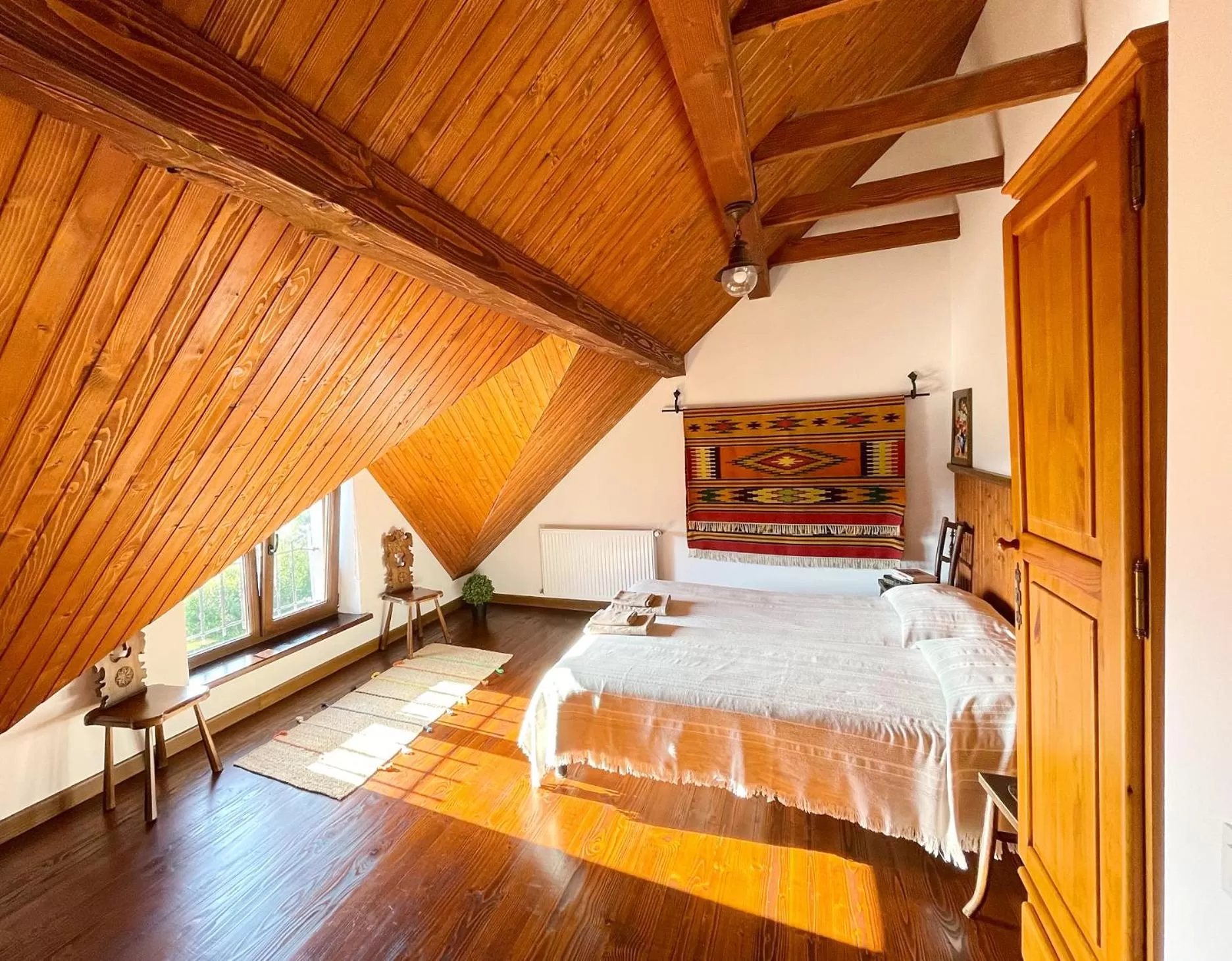 Bed in Villa Zoryany Dvir