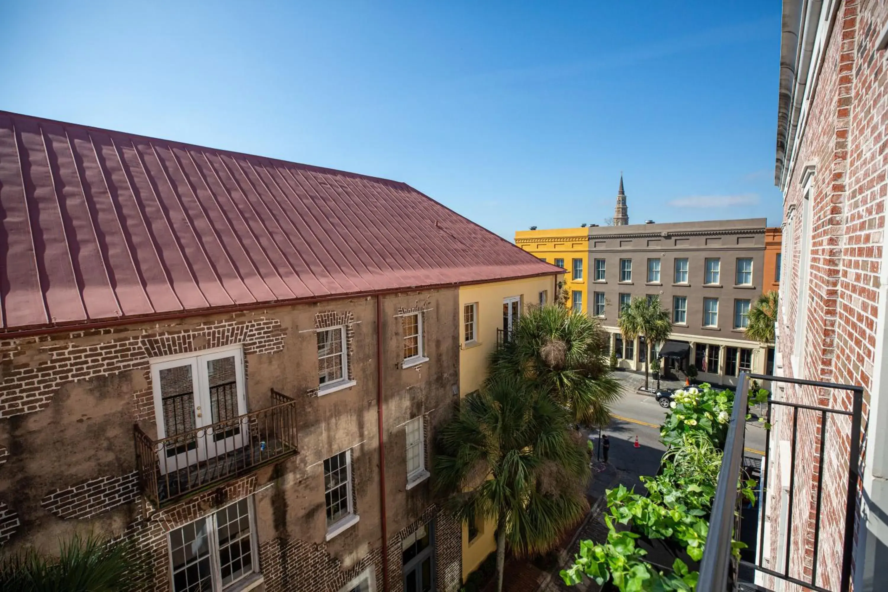 Balcony/Terrace, Property Building in The Palmetto Hotel, Charleston