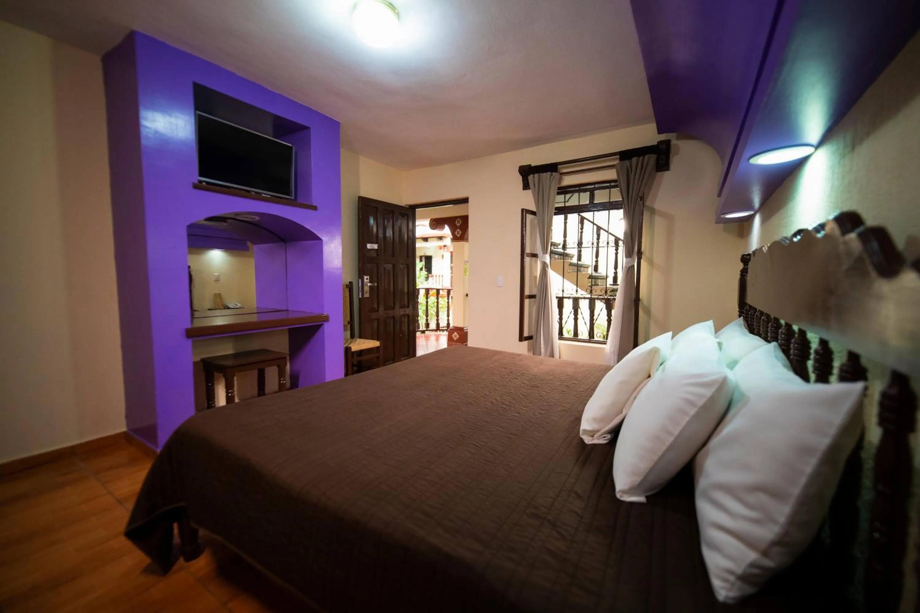 Bed in Hotel D’Monica