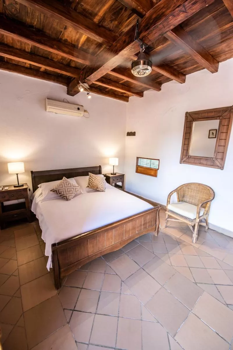 Bed in La Casa Amarilla