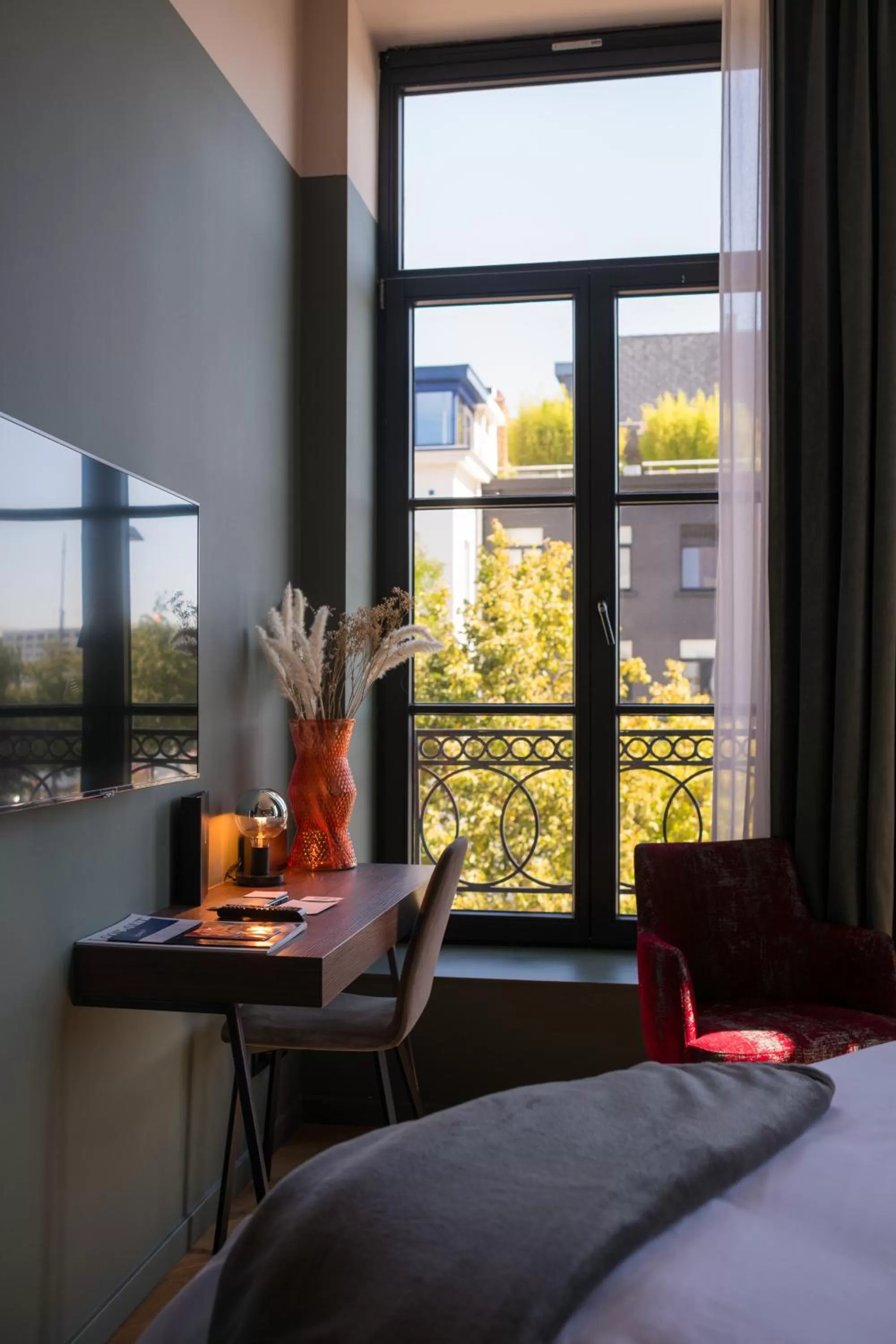 View (from property/room), Bed in U Eat & Sleep Antwerp