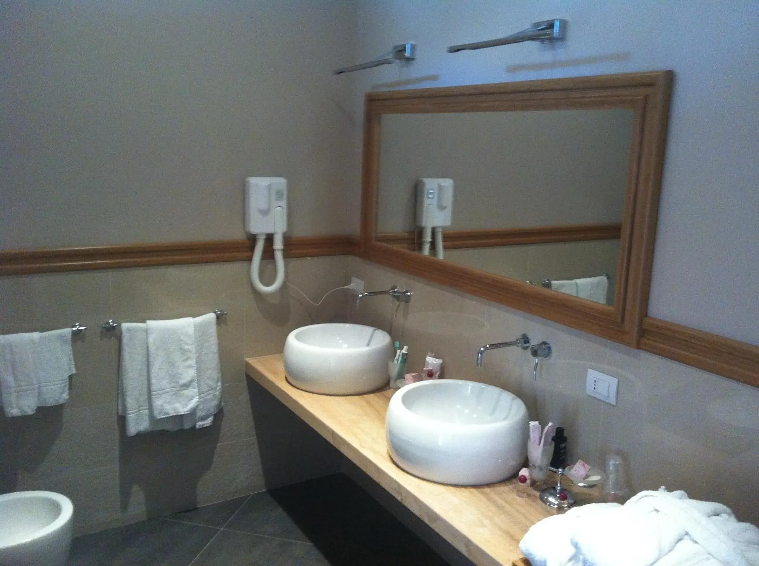 Bathroom in Hotel Il Barocco