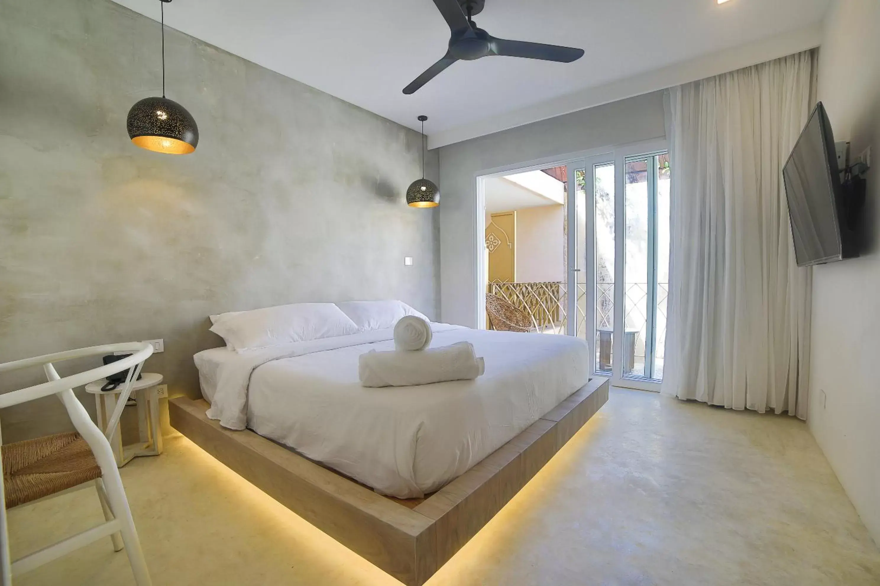 Bed in Layla Tulum - Adults Only
