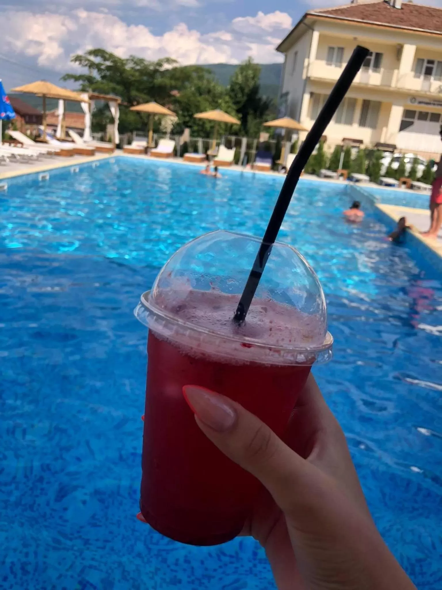 Swimming pool in Eco Hotel Momata