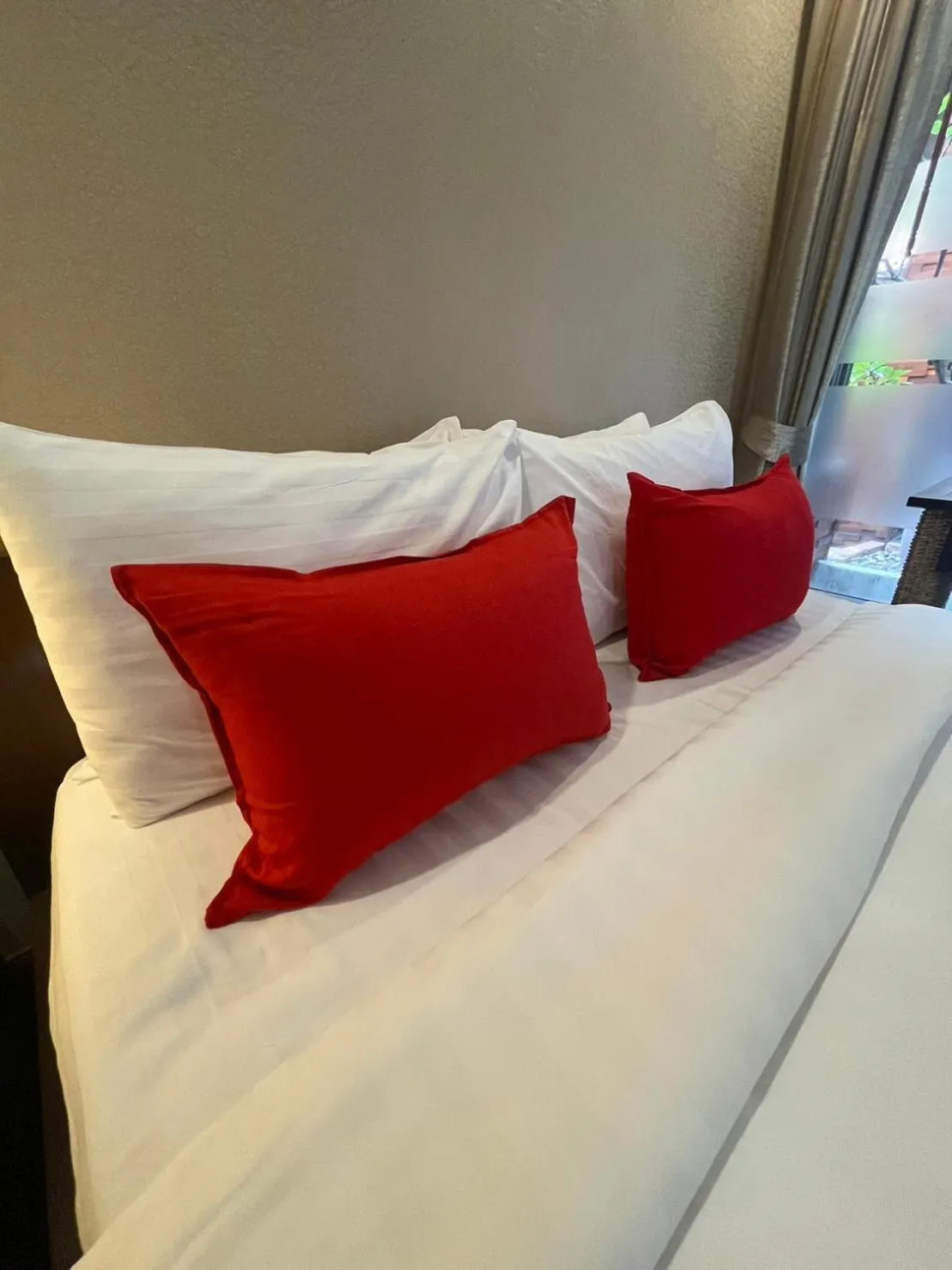 Bed in Yotaka Boutique Hotel Bangkok