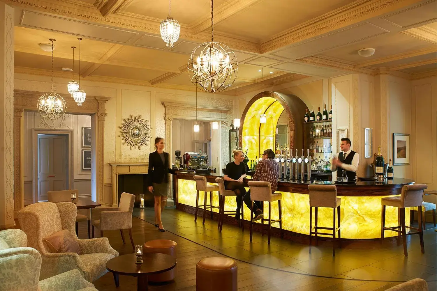 Lounge or bar in The Belsfield Hotel