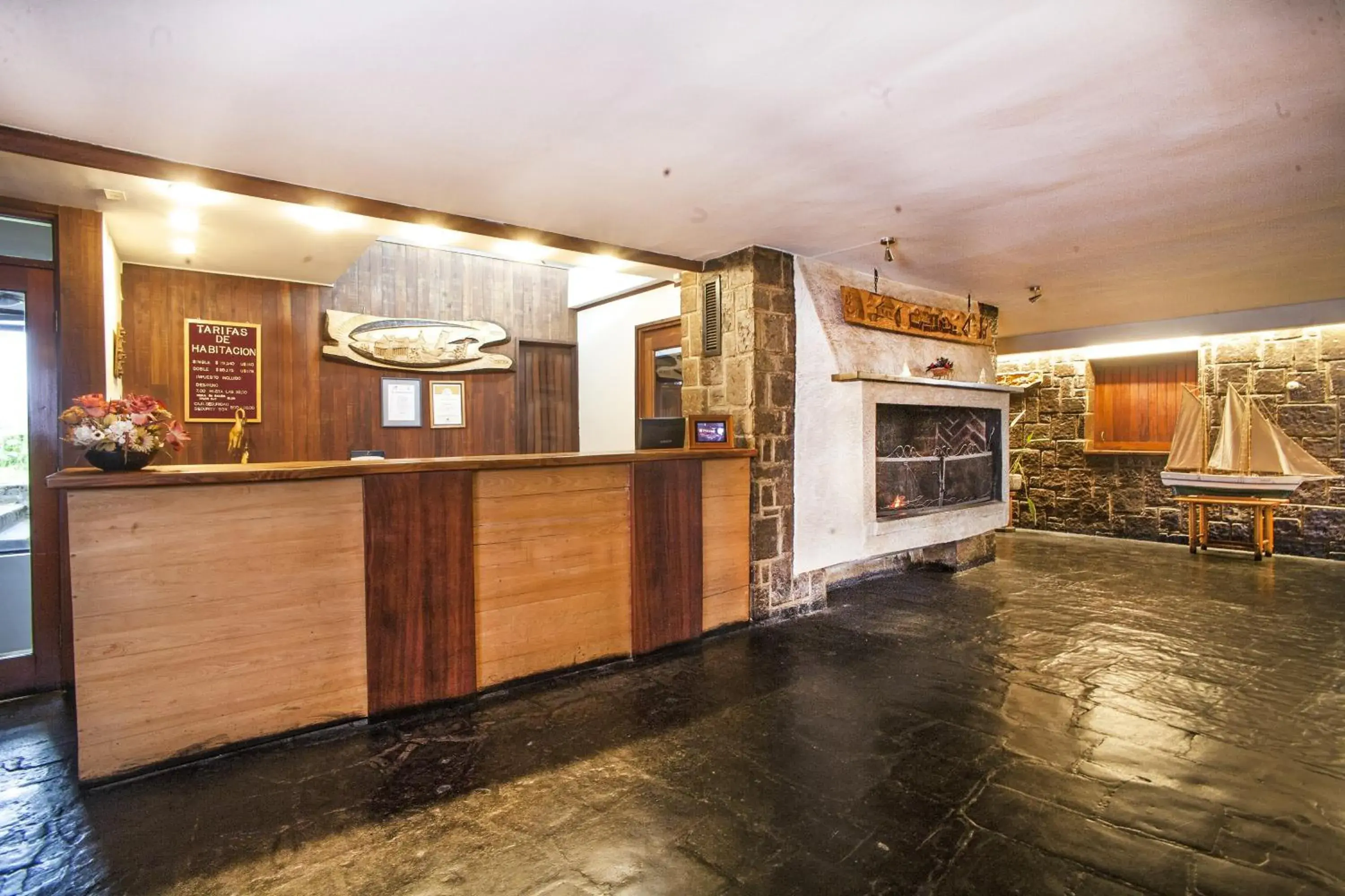 Lobby or reception, Lobby/Reception in Panamericana Hotel Ancud