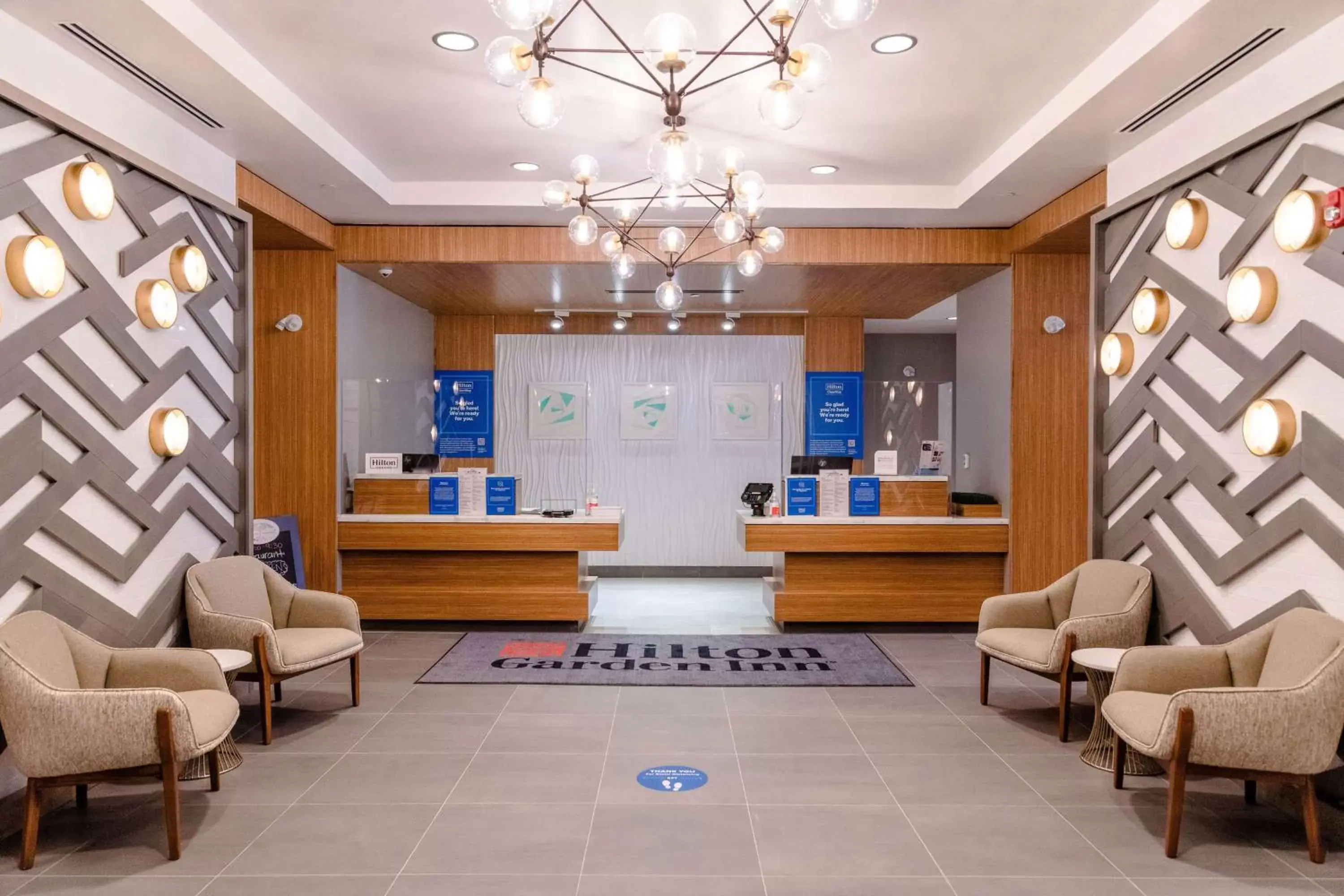 Lobby or reception, Lobby/Reception in Hilton Garden Inn Sudbury, Ontario, Canada