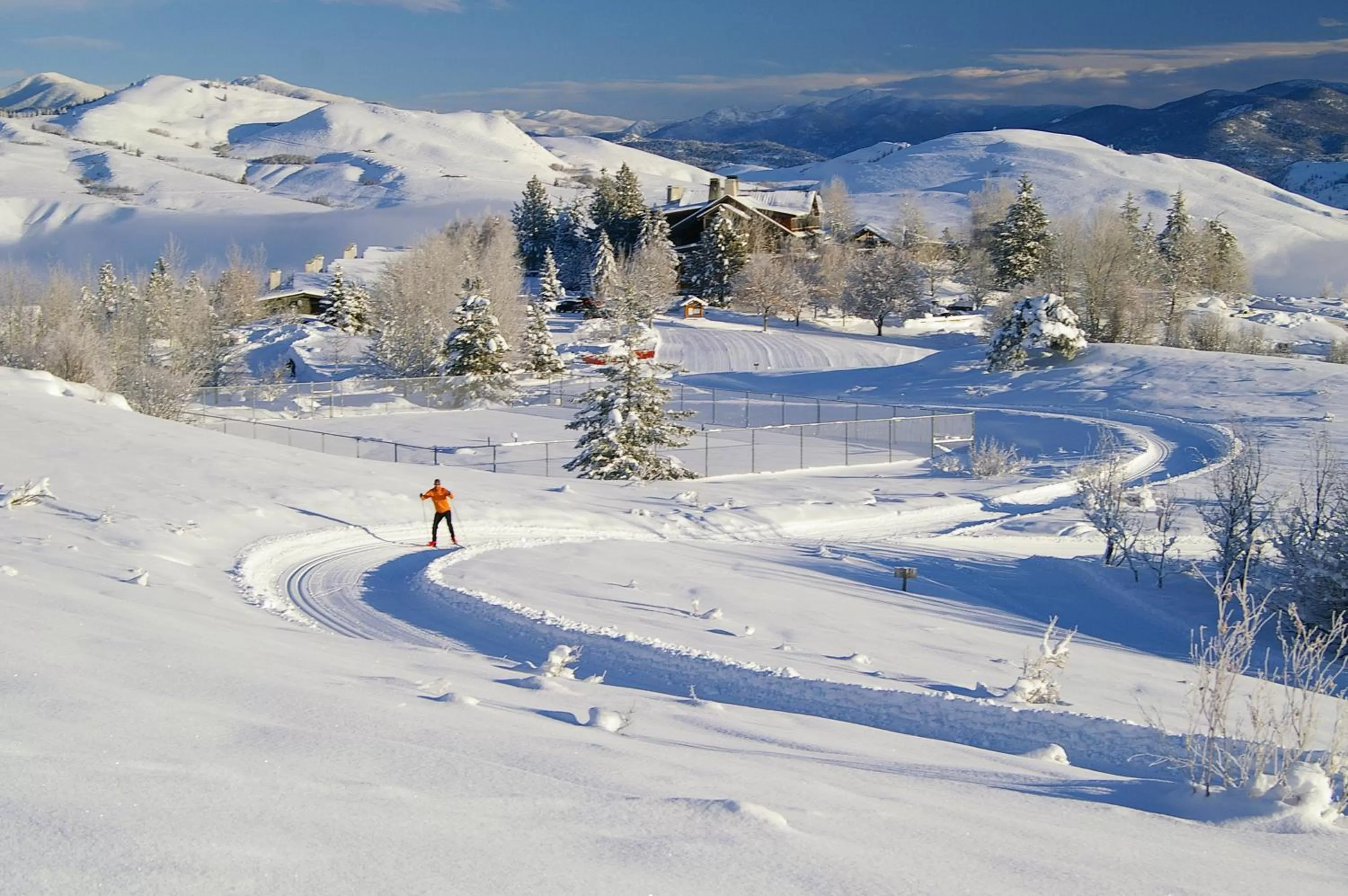 Winter in Sun Mountain Lodge