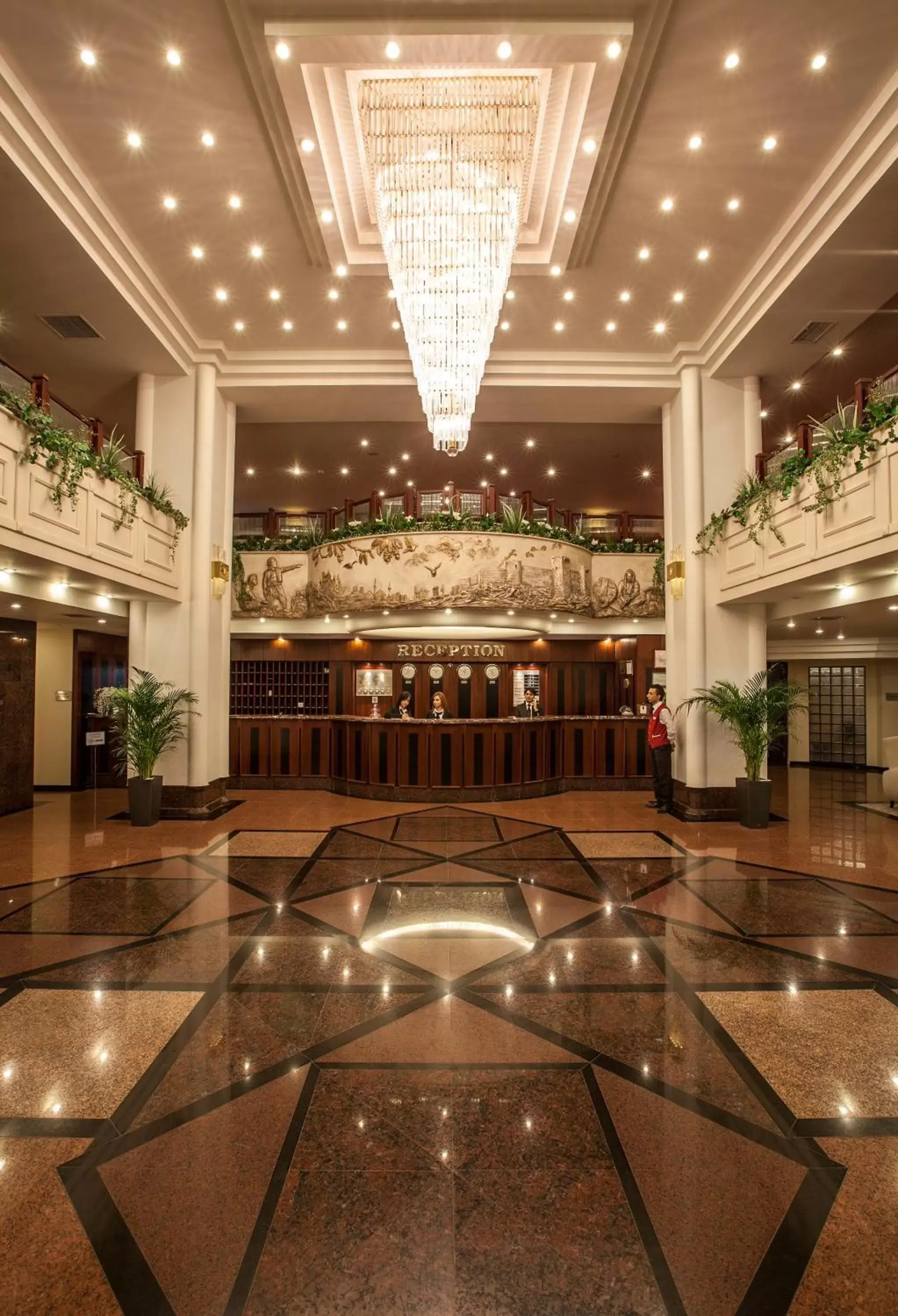 Lobby or reception in Grand Hotel Gaziantep