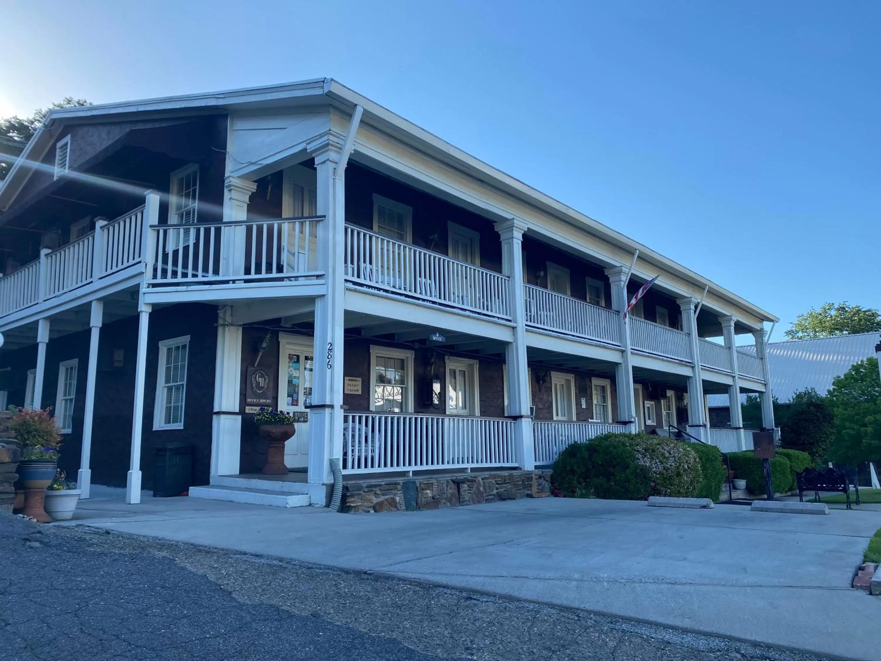 Property building in Gunn House Hotel