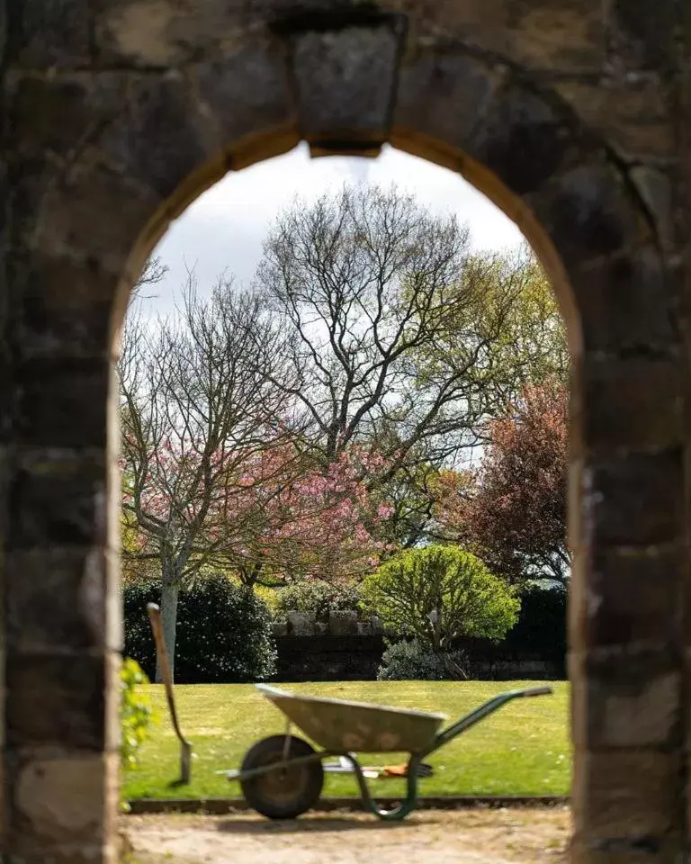 Garden in Sneaton Castle