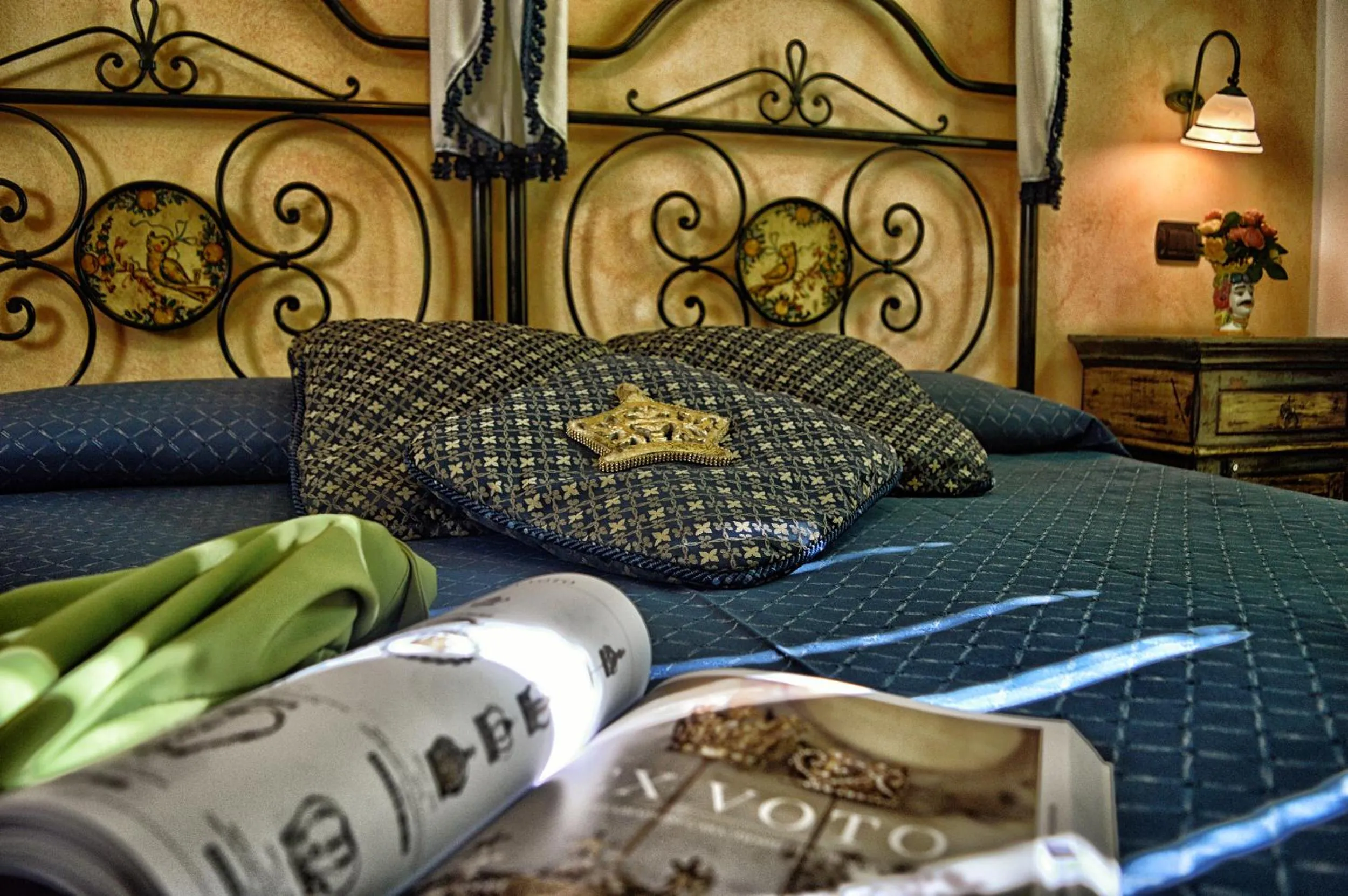 Bed in Hotel Victoria