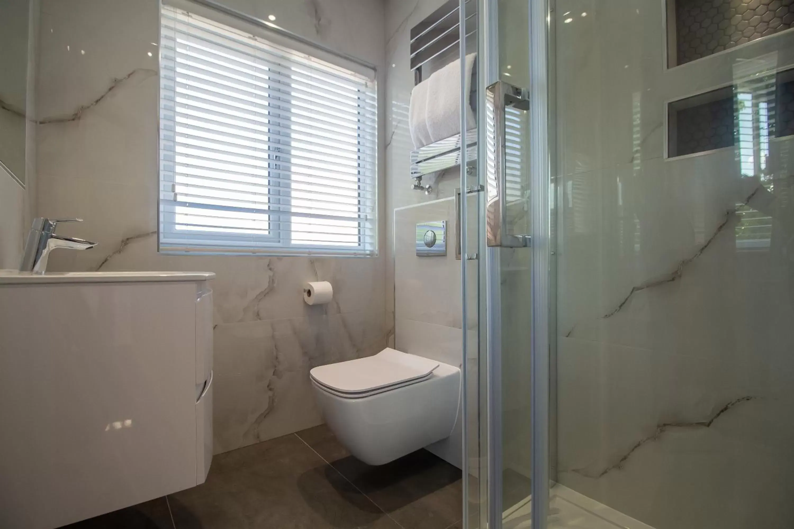 Shower, Bathroom in Signature Suites