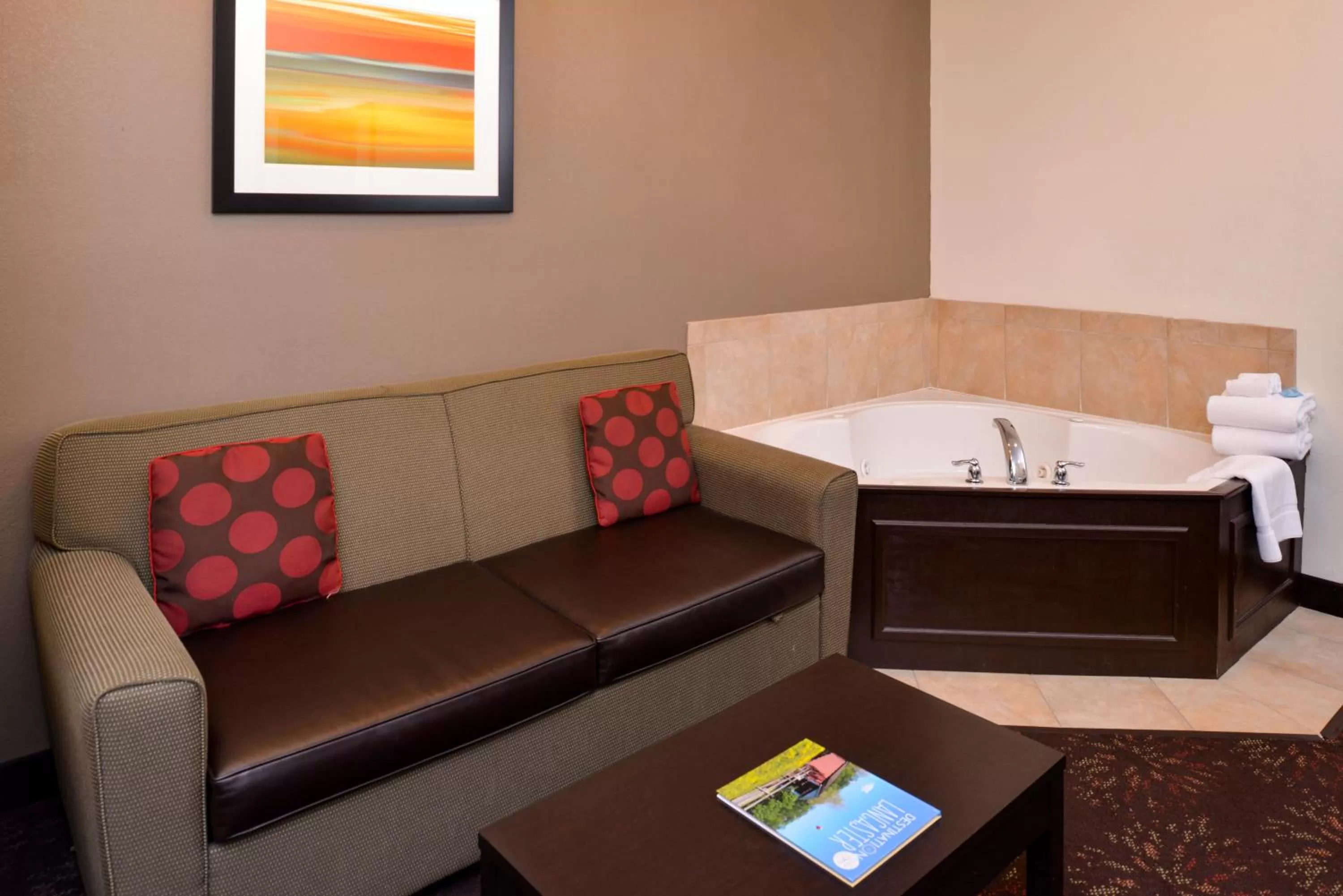 King Suite with Whirlpool Tub - Non-Smoking in Holiday Inn Express Hotel & Suites Lancaster-Lititz, an IHG Hotel