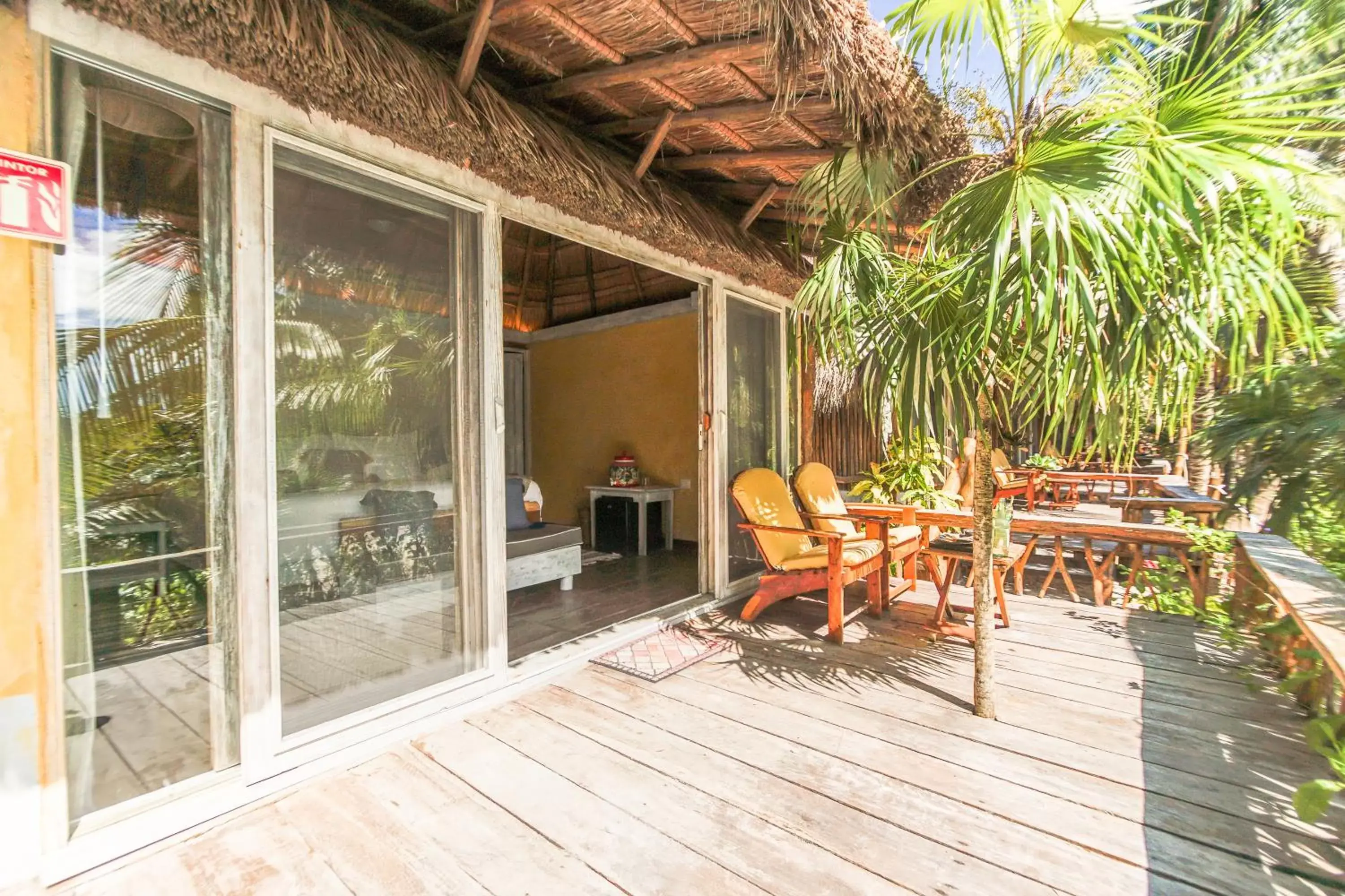 Facade/entrance in Villa Pescadores Tulum