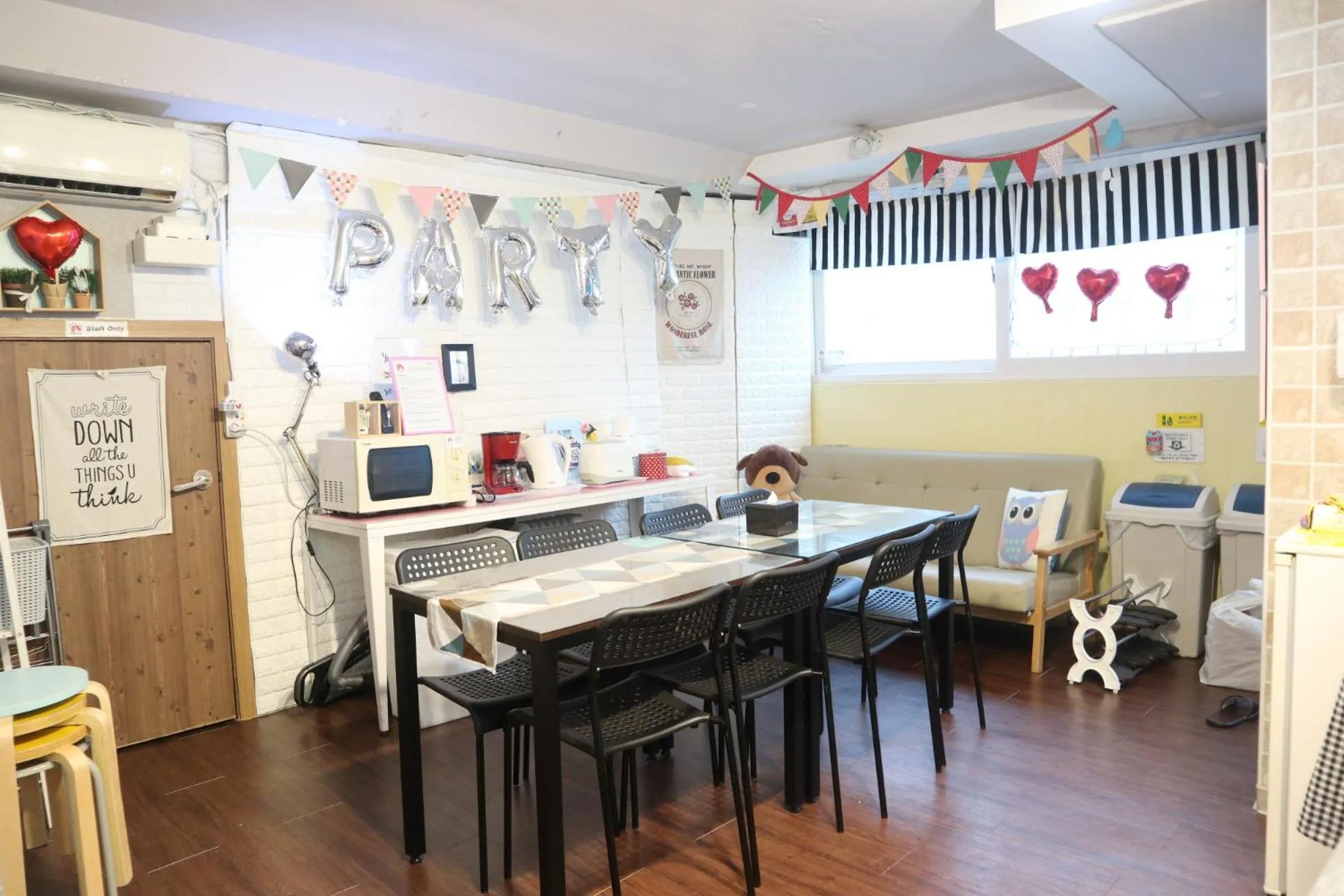 Living room in Hongdae Style Guesthouse