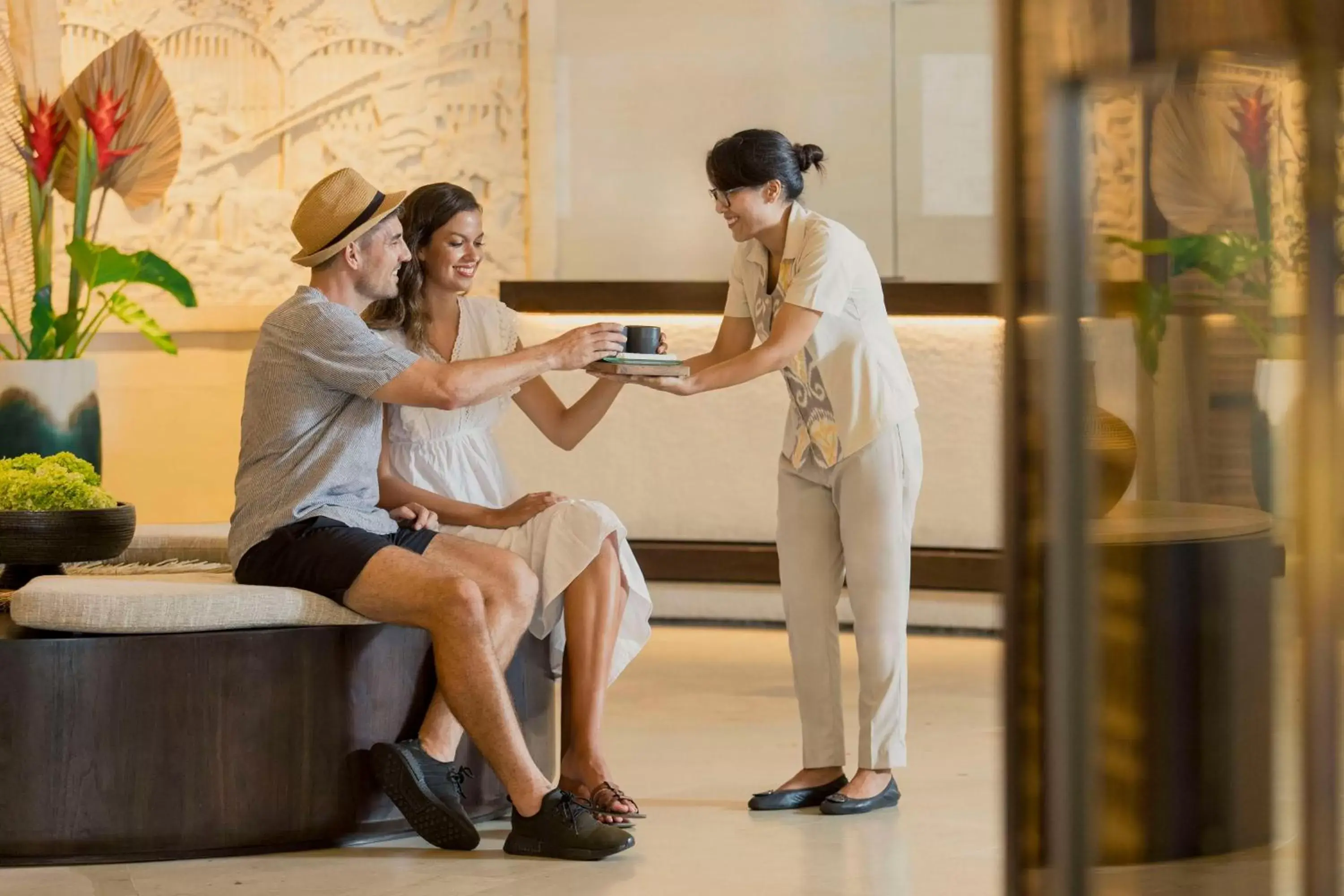 Lobby or reception in Hilton Bali Resort