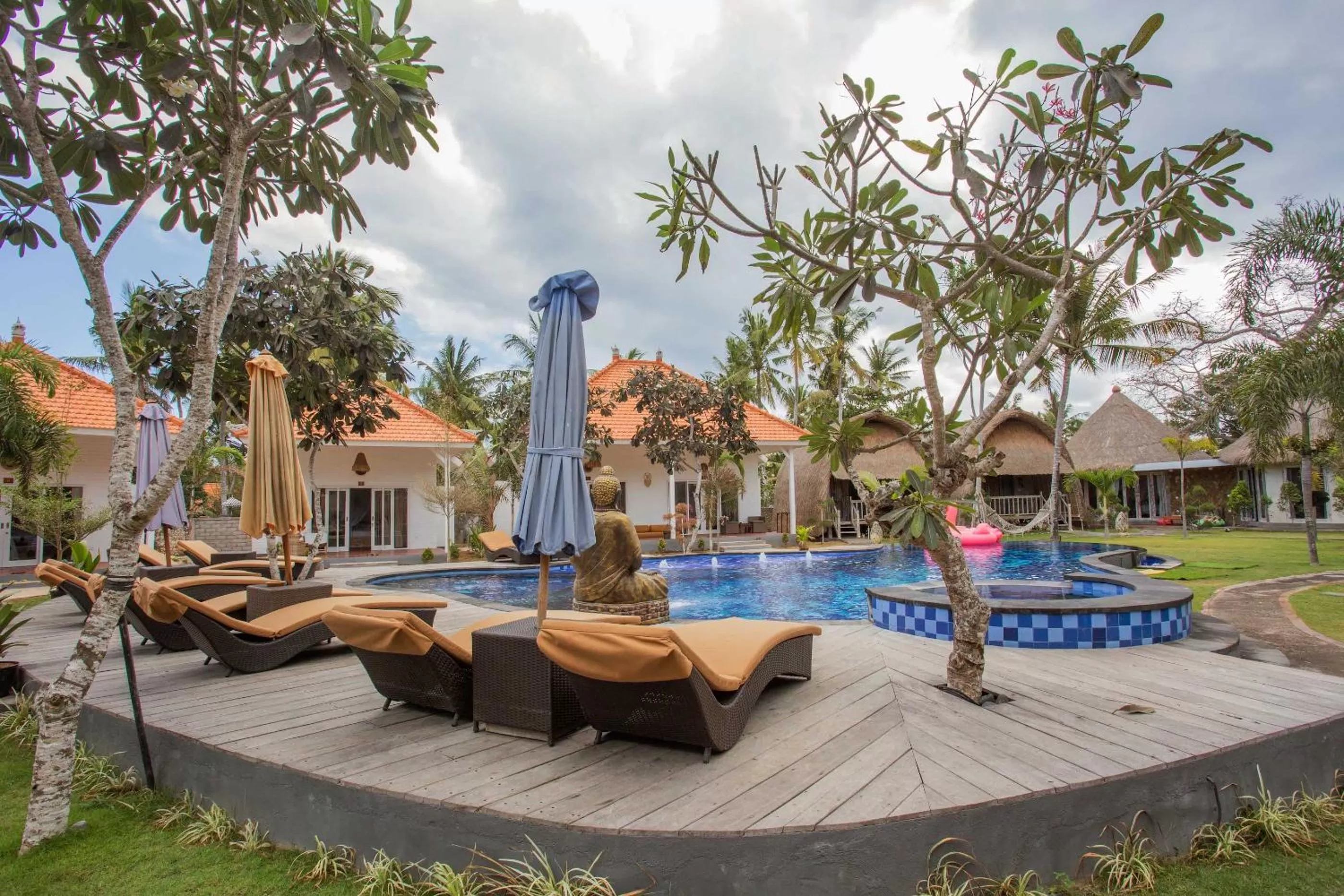 Garden in Sanghyang Bay Villas