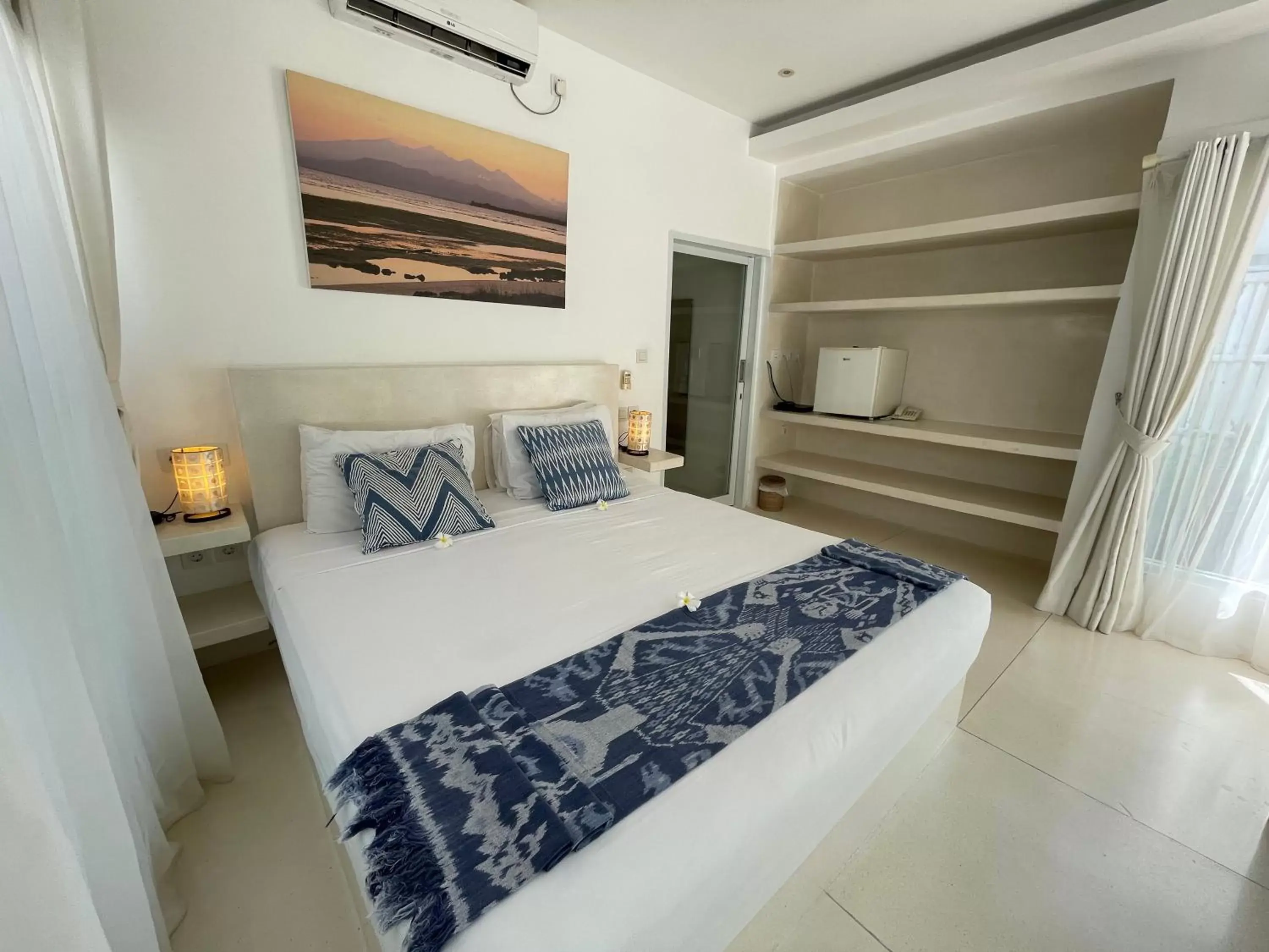 Bed in Seri Resort Gili Meno - Adults Only