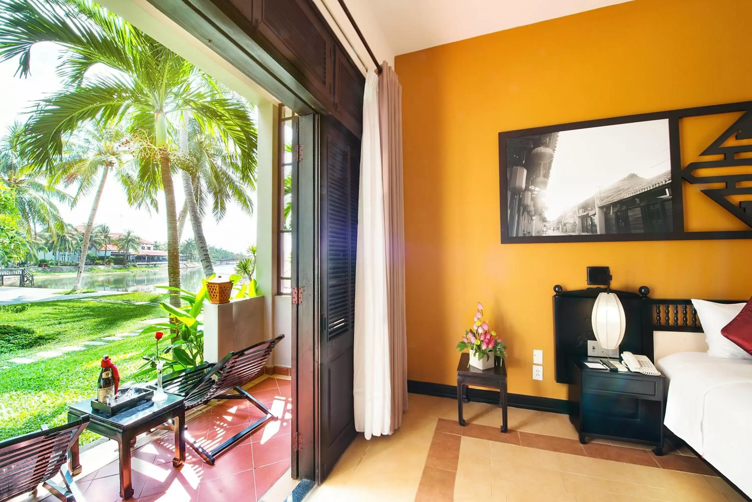 Balcony/Terrace, Seating Area in Hoi An Beach Resort