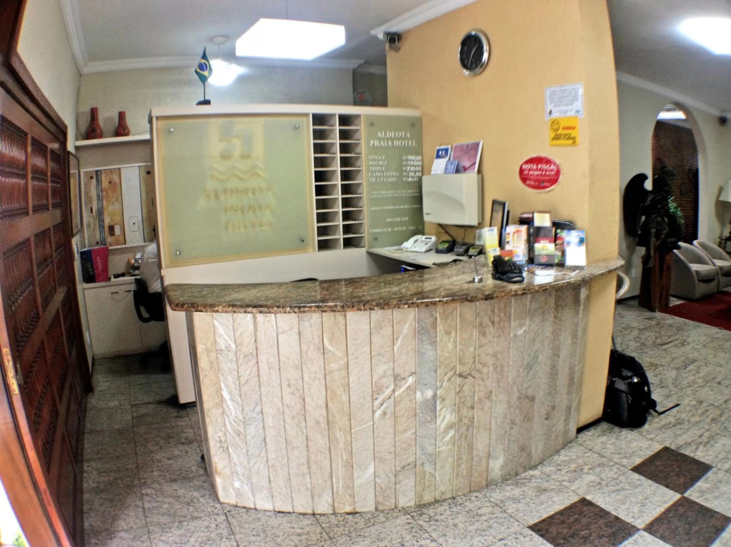 Lobby or reception in Aldeota Praia Hotel