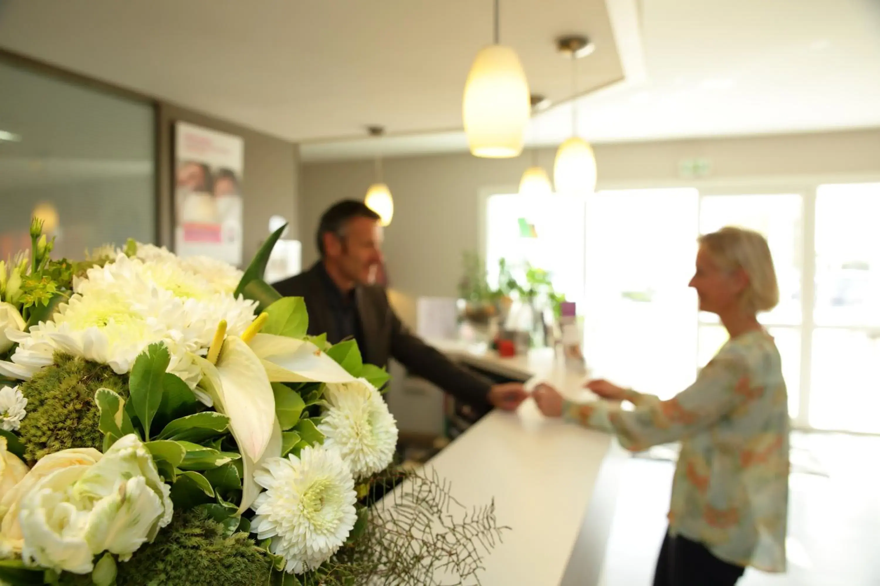 Lobby or reception in The Originals City, Hôtel La Terrasse, Tours Nord Lobby or reception in The Originals City, Hôtel La Terrasse, Tours Nord