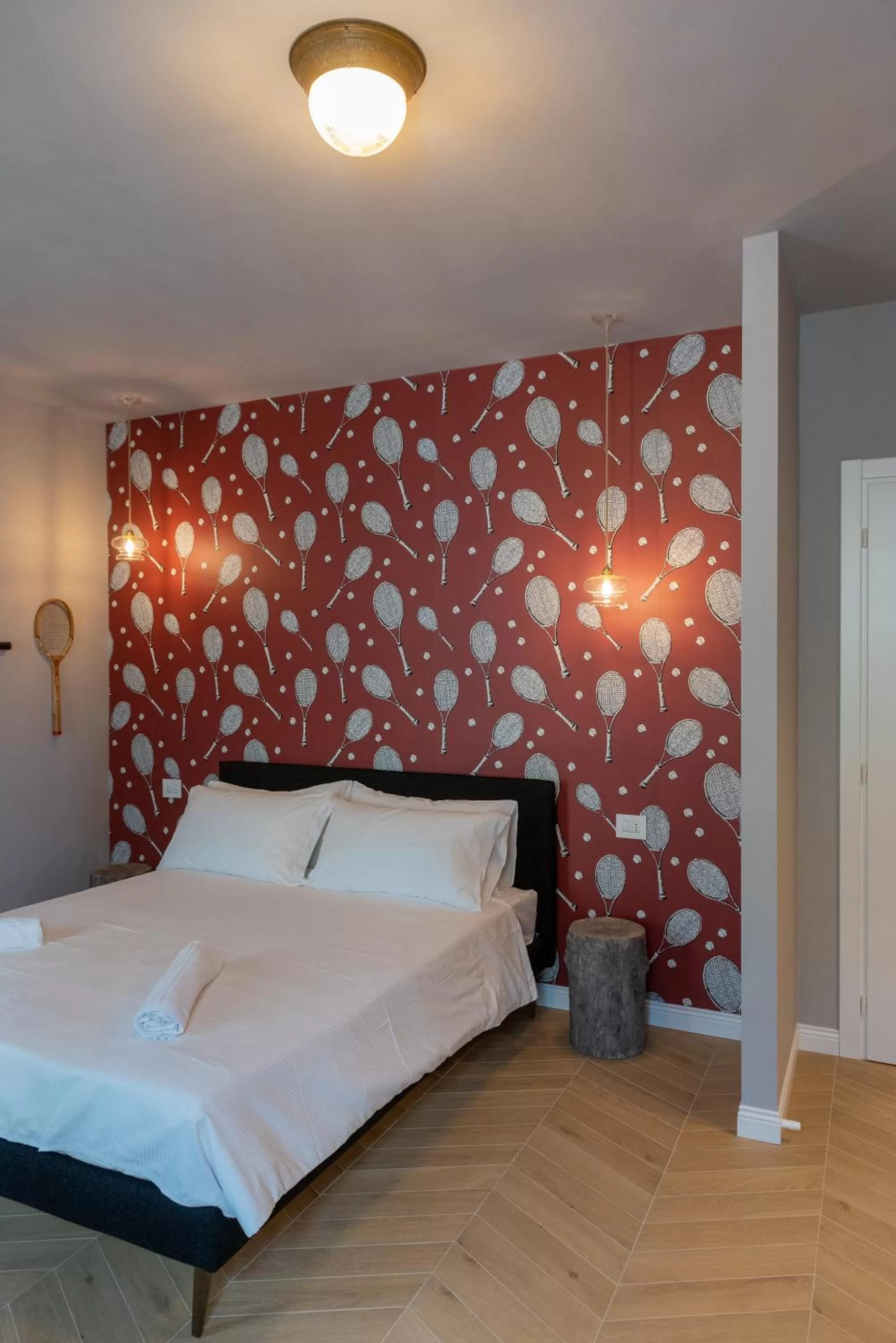 Bed in CASA Room Apartments Machiavelli 13