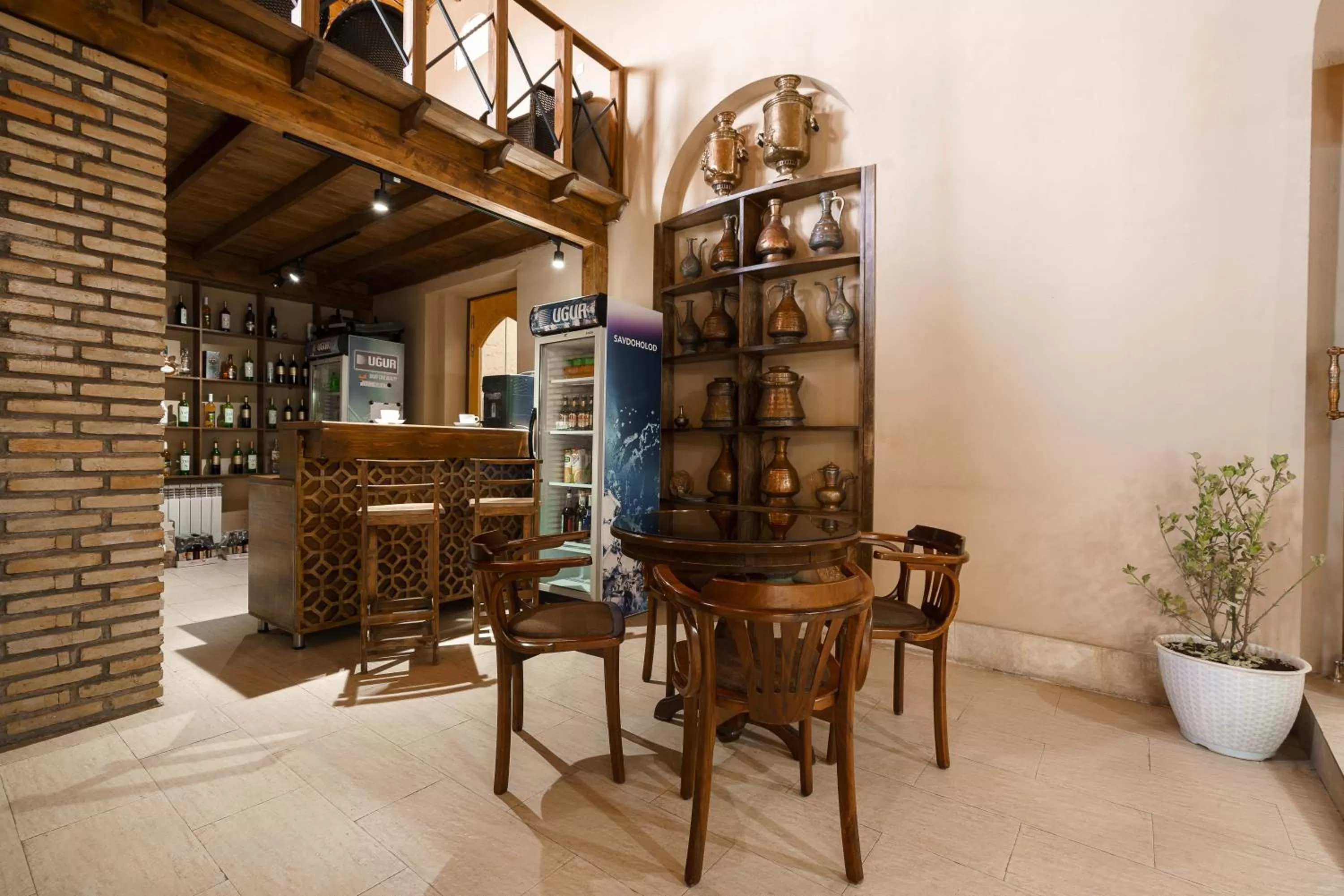 Lounge or bar in Hotel Malika Bukhara