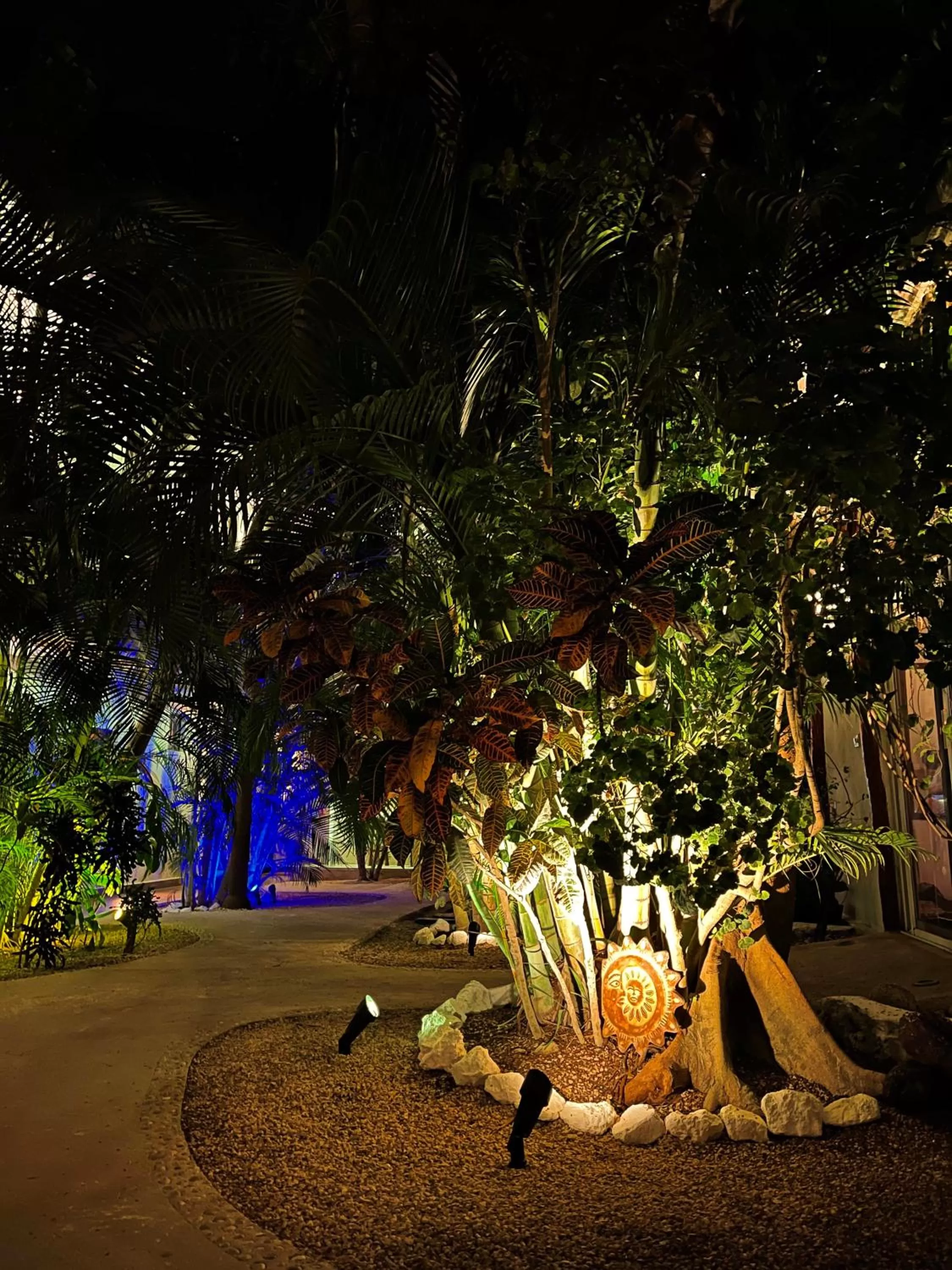 Garden in Pacha Tulum Boutique Hotel