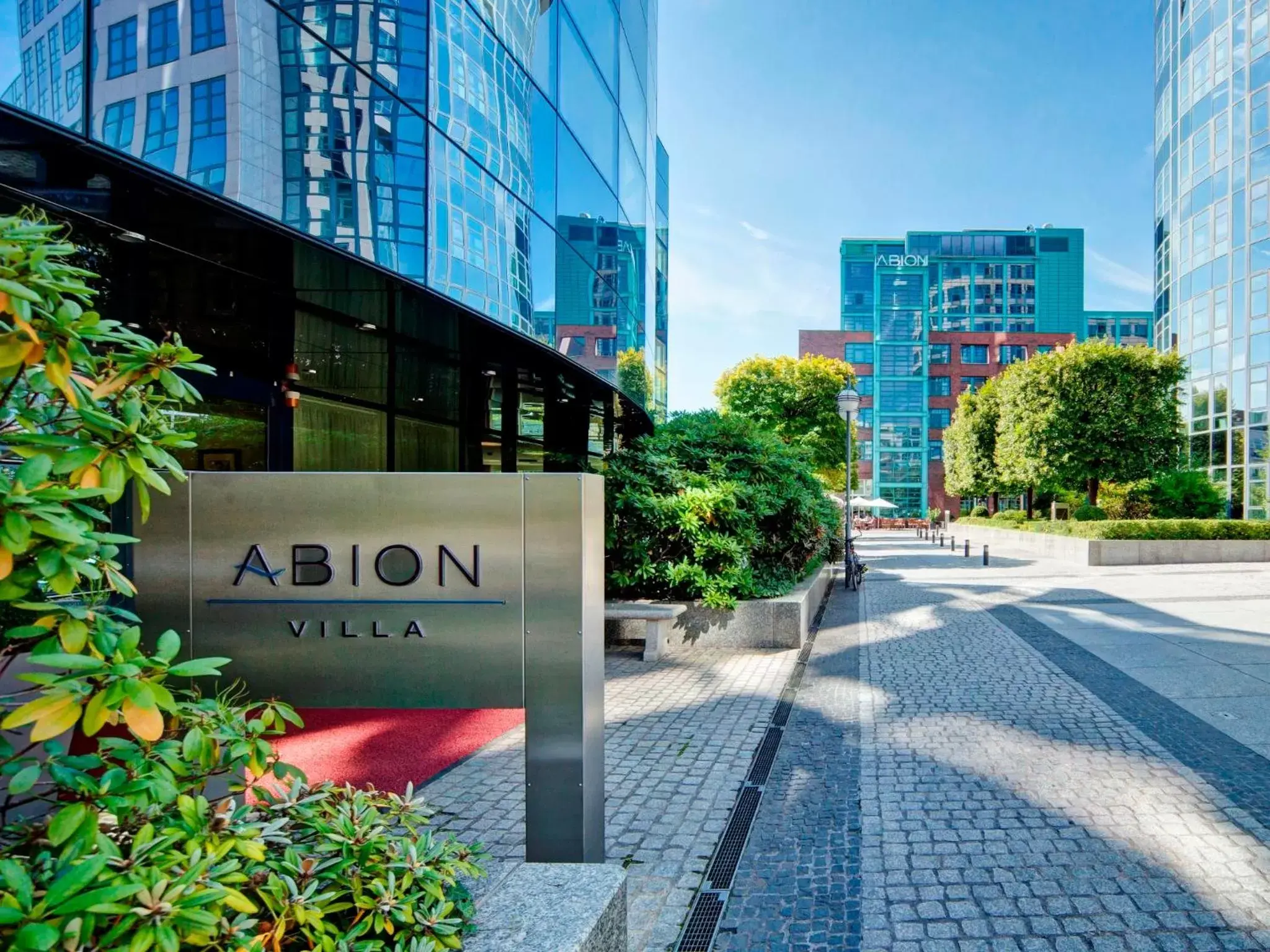 Facade/entrance, Property Building in ABION Villa Suites