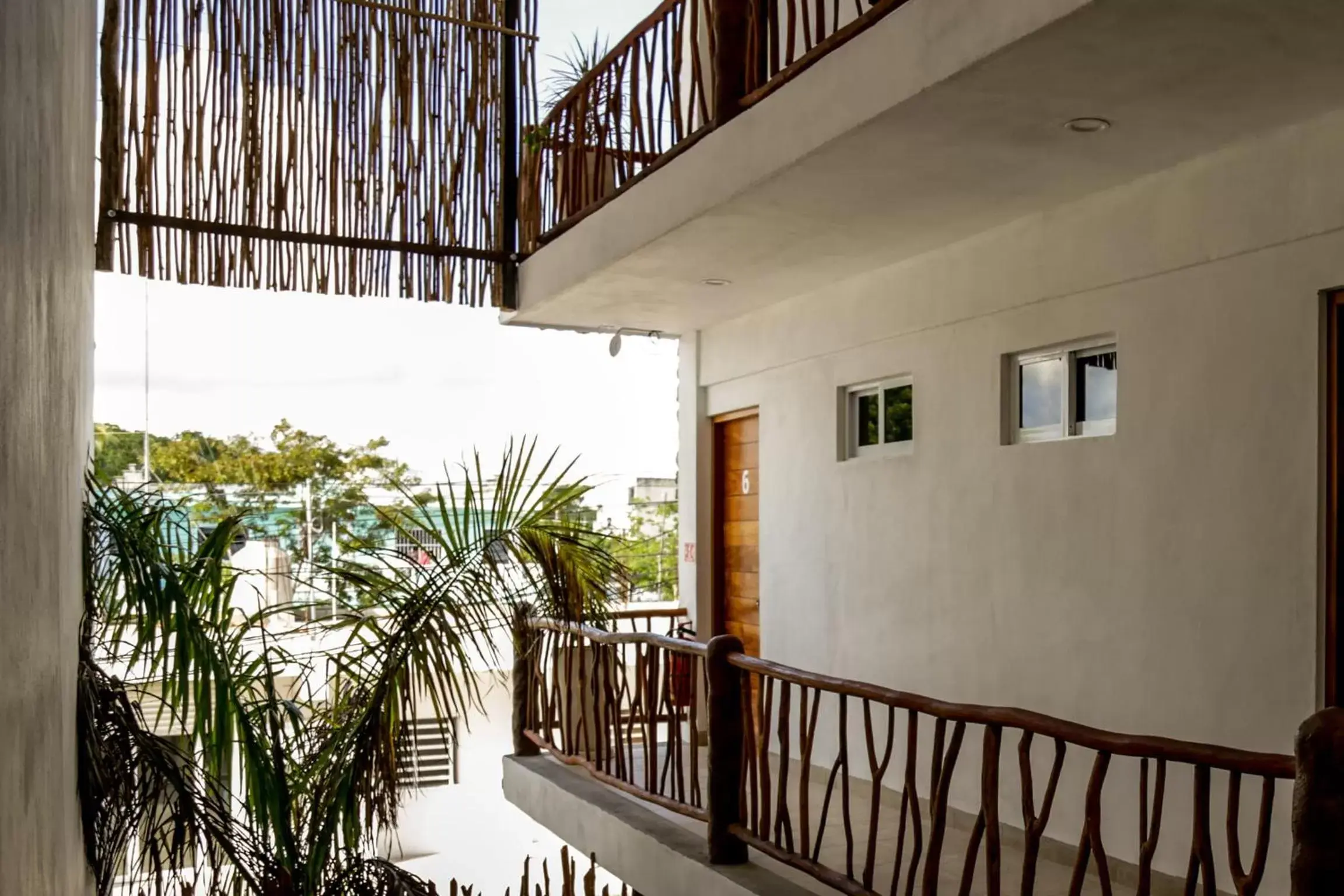 Property building, Balcony/Terrace in Caliza Tulum Hotel