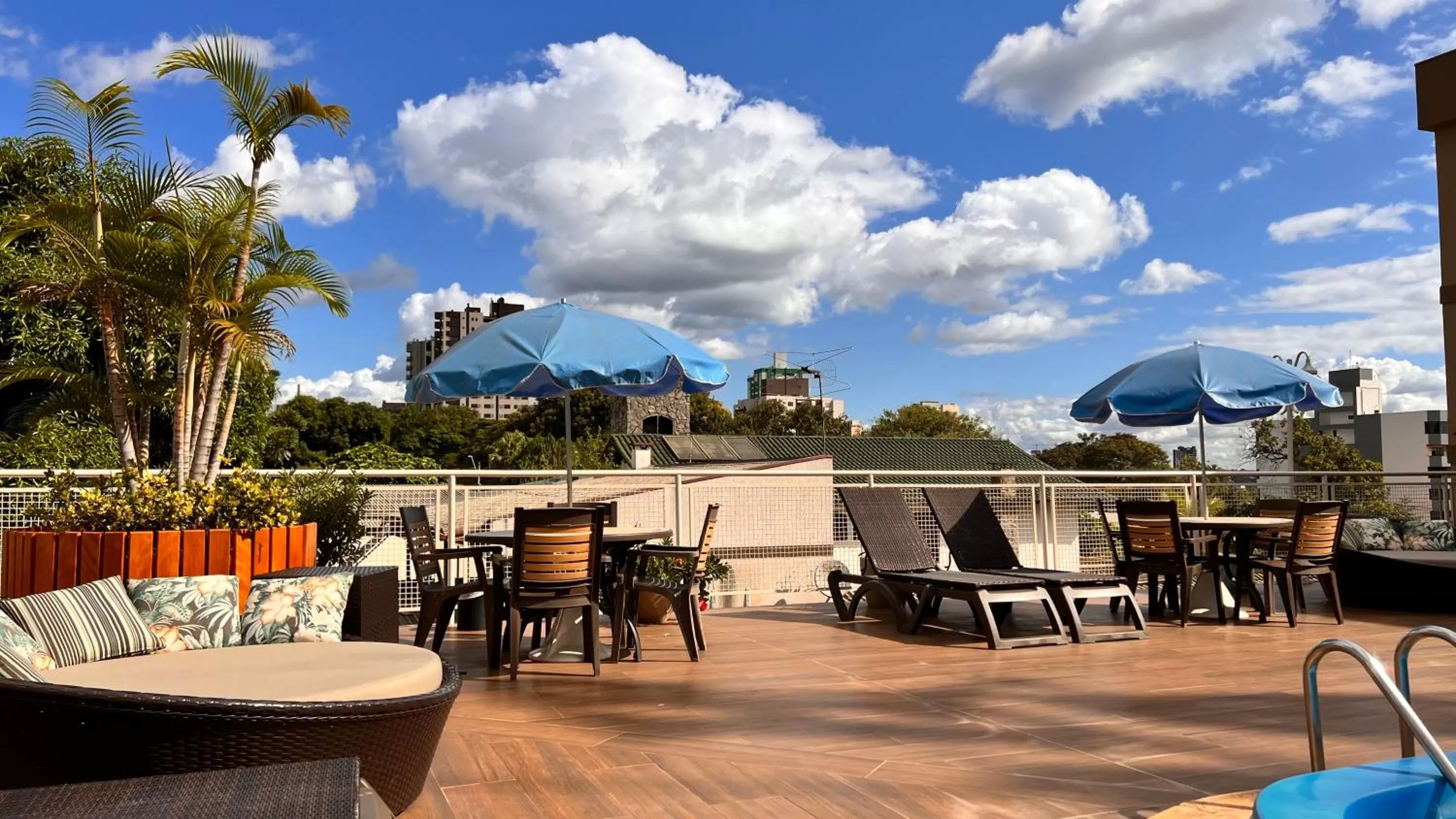 Patio in Hotel Bella Italia