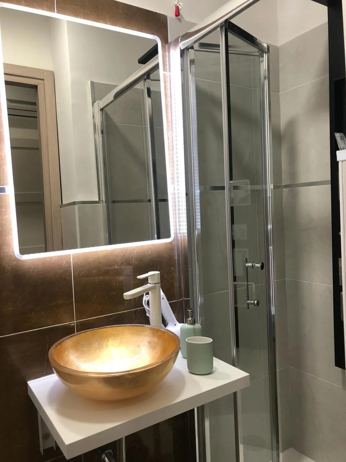 Decorative detail in The Place In Rome Guest House