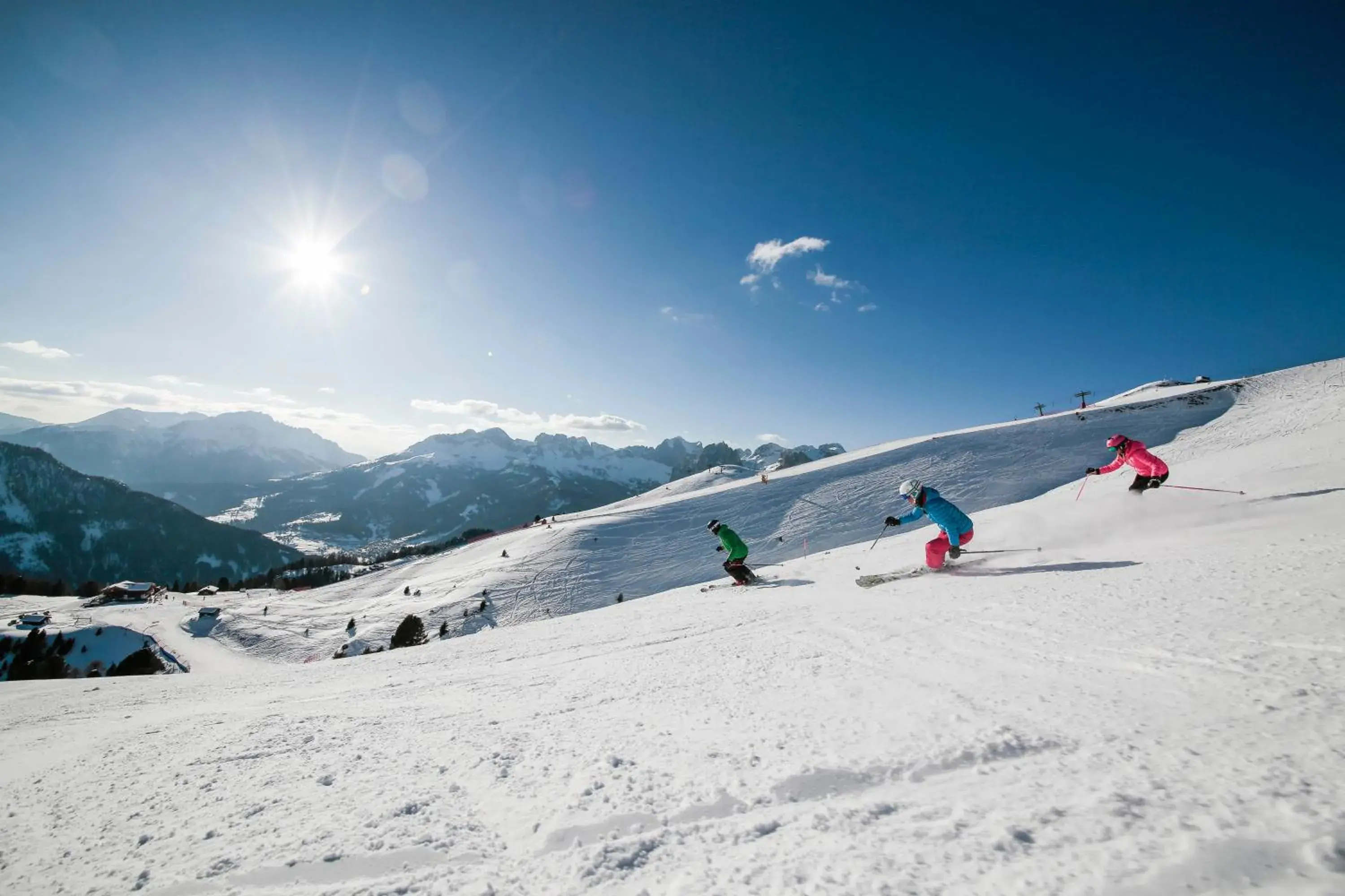 Natural landscape, Skiing in Ciampedie Luxury Alpine Spa Hotel