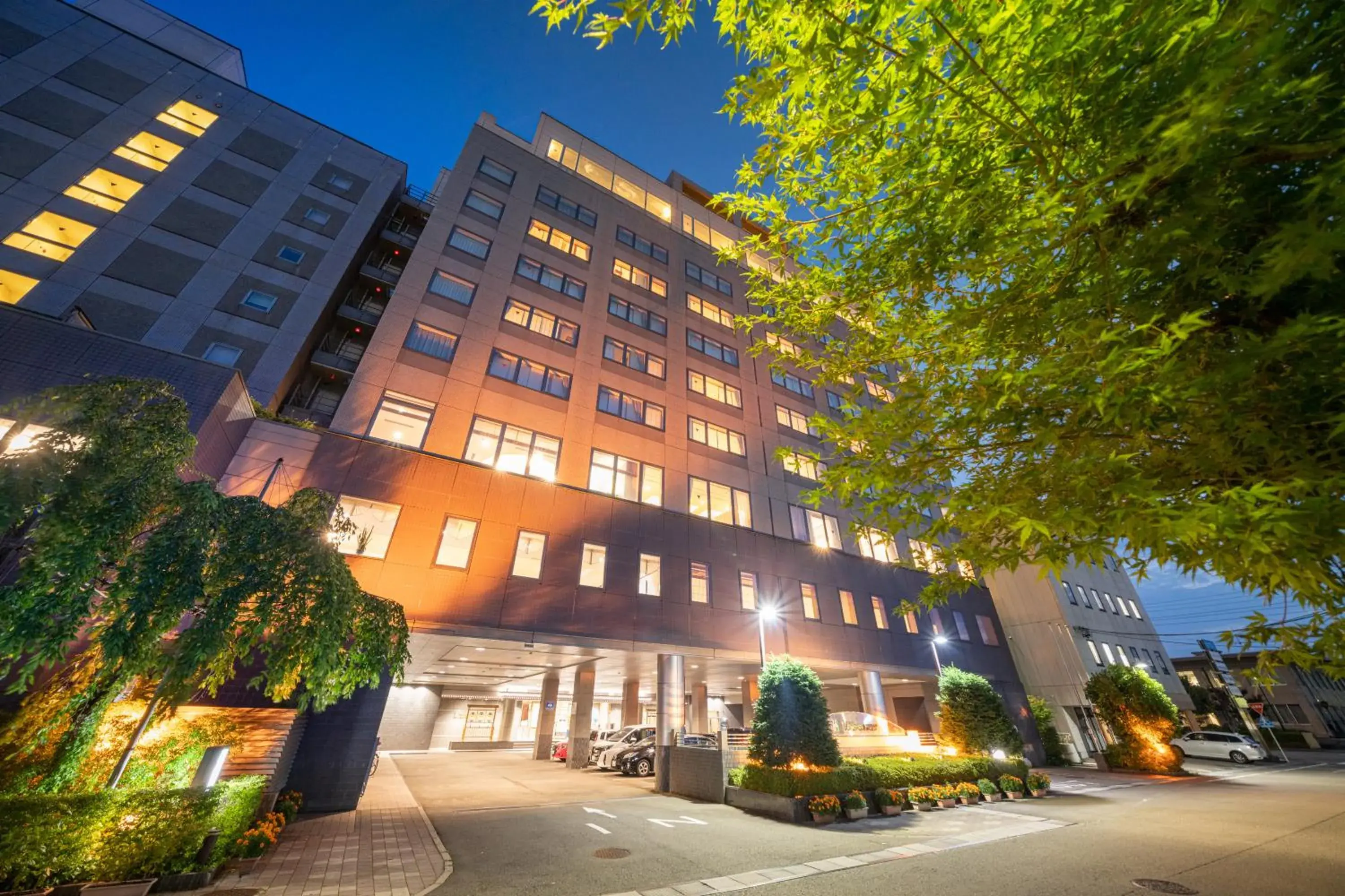 Facade/entrance, Property Building in Hida Hotel Plaza