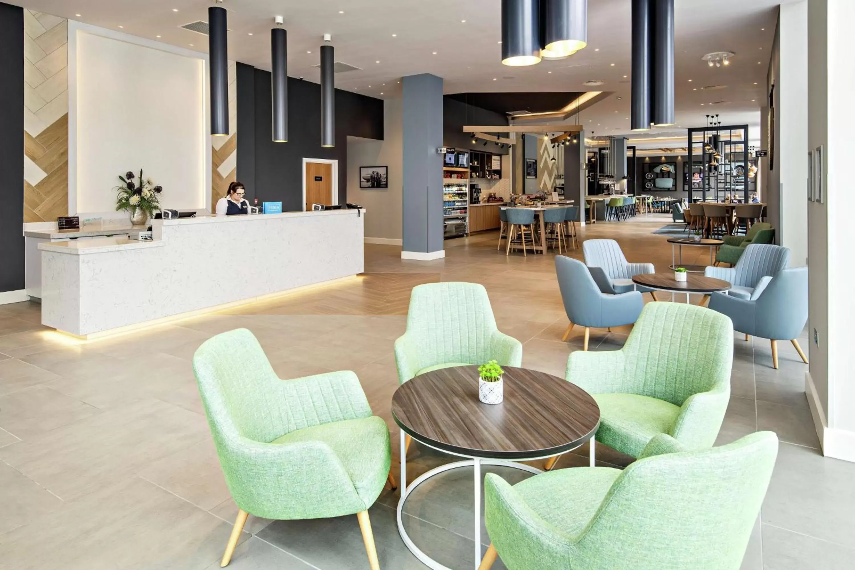 Lobby or reception, Lobby/Reception in Hilton Garden Inn Abingdon Oxford