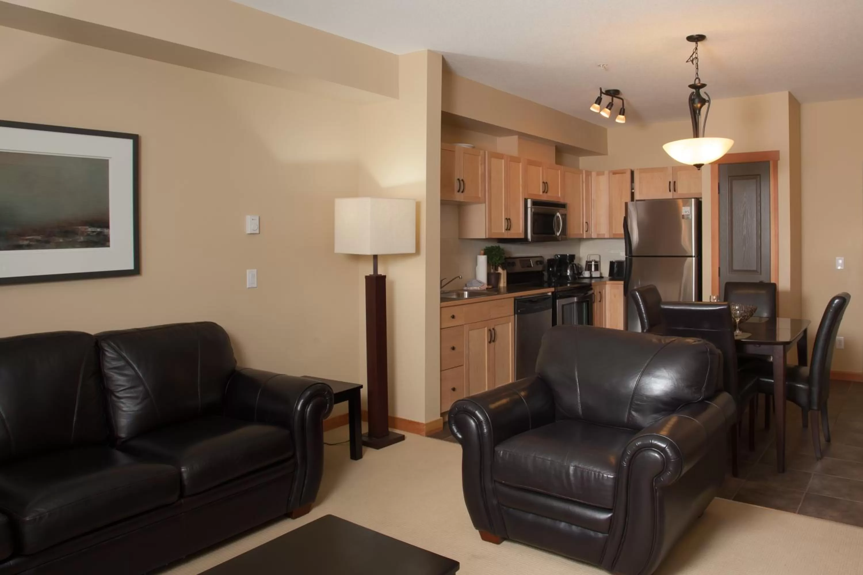 Kitchen or kitchenette in Lodges at Canmore