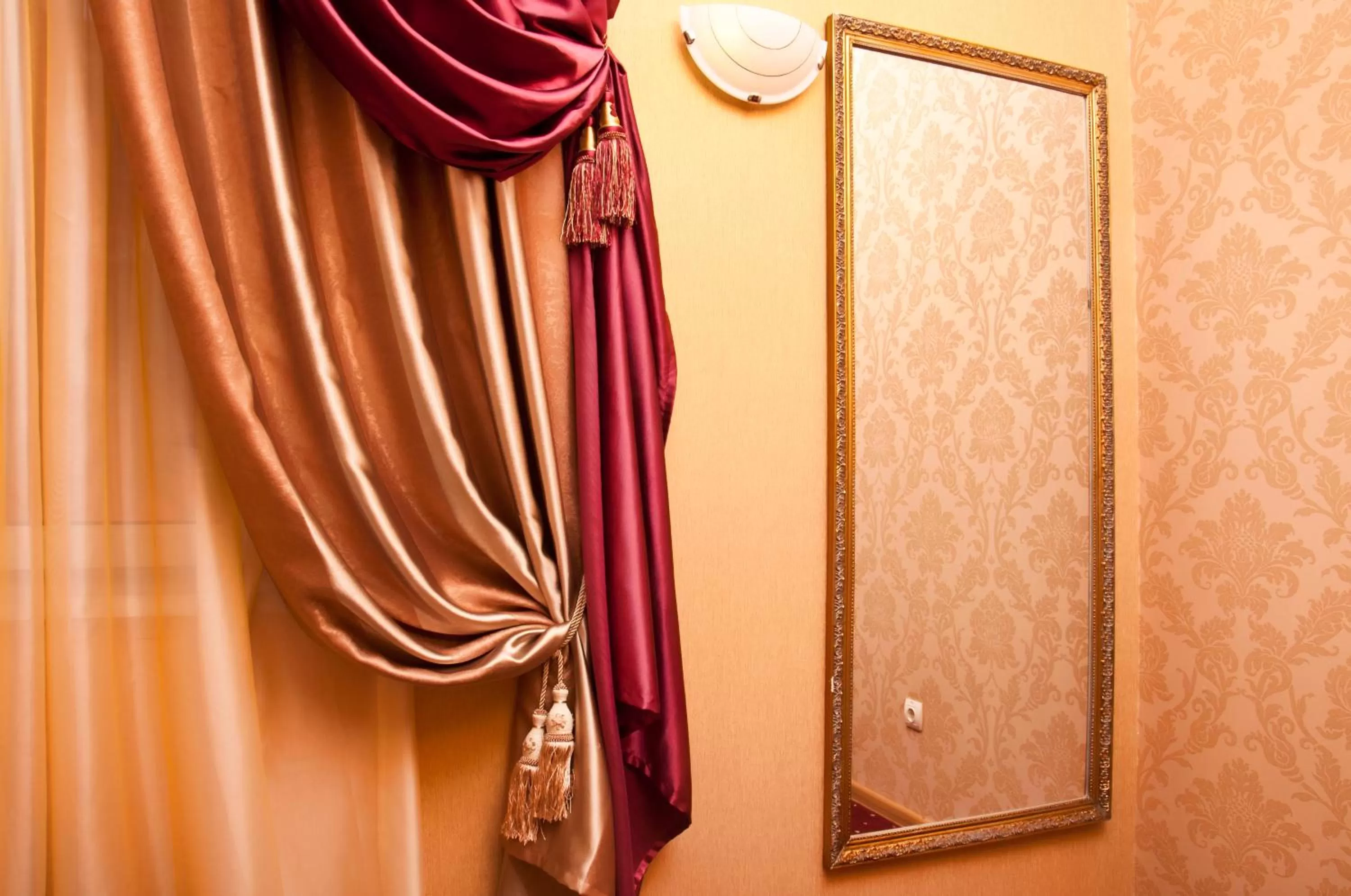 Decorative detail, Bathroom in Lermontovskiy Hotel