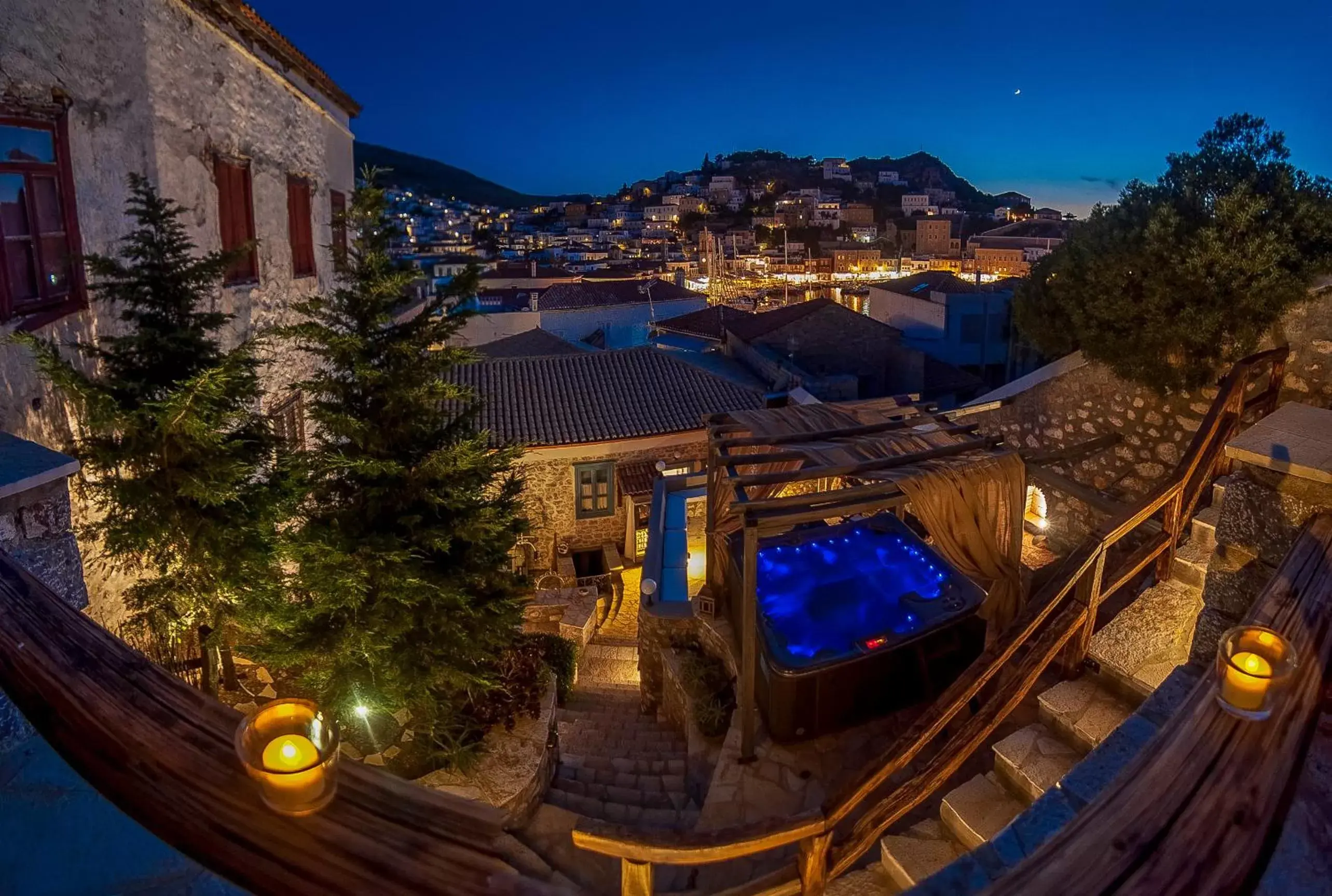 Hot Tub in PortaDelMare deluxe suites