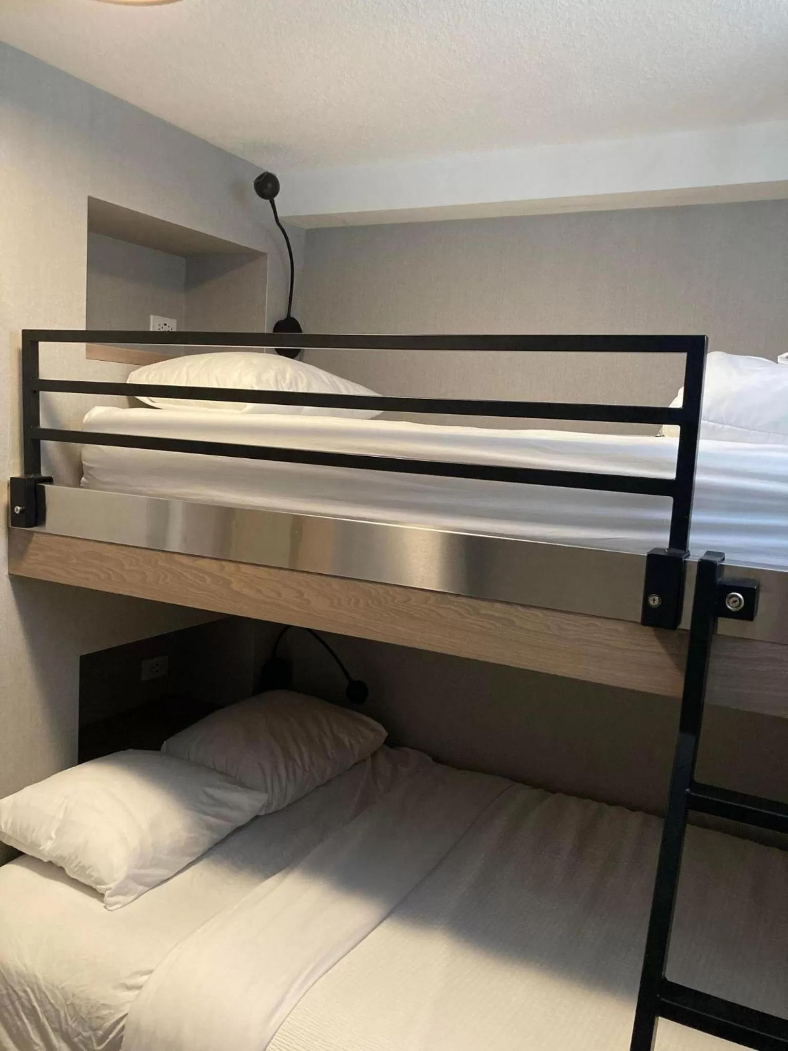 Bed in Lake Louise Inn