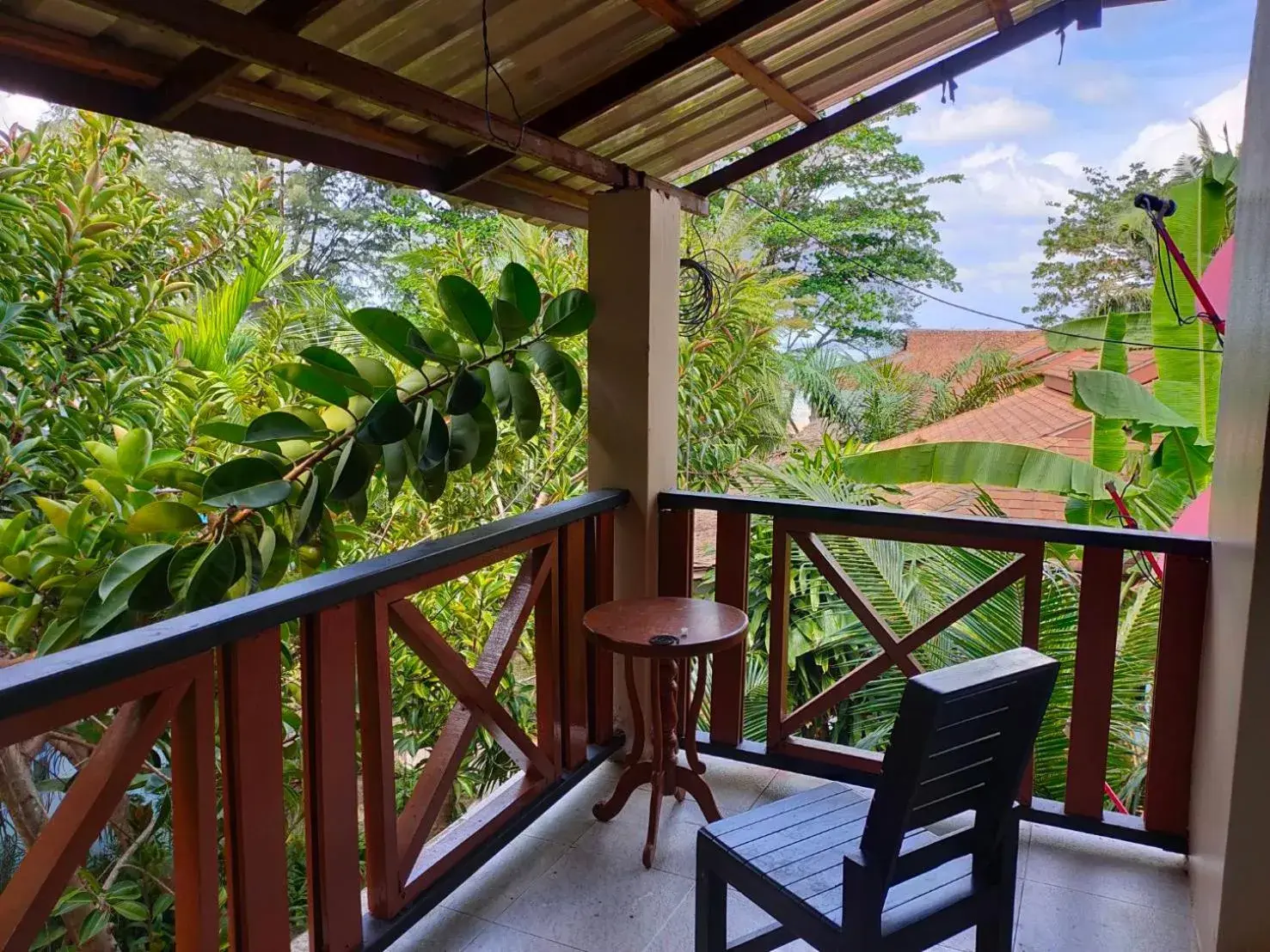 Balcony/Terrace in Banana Beach Resort